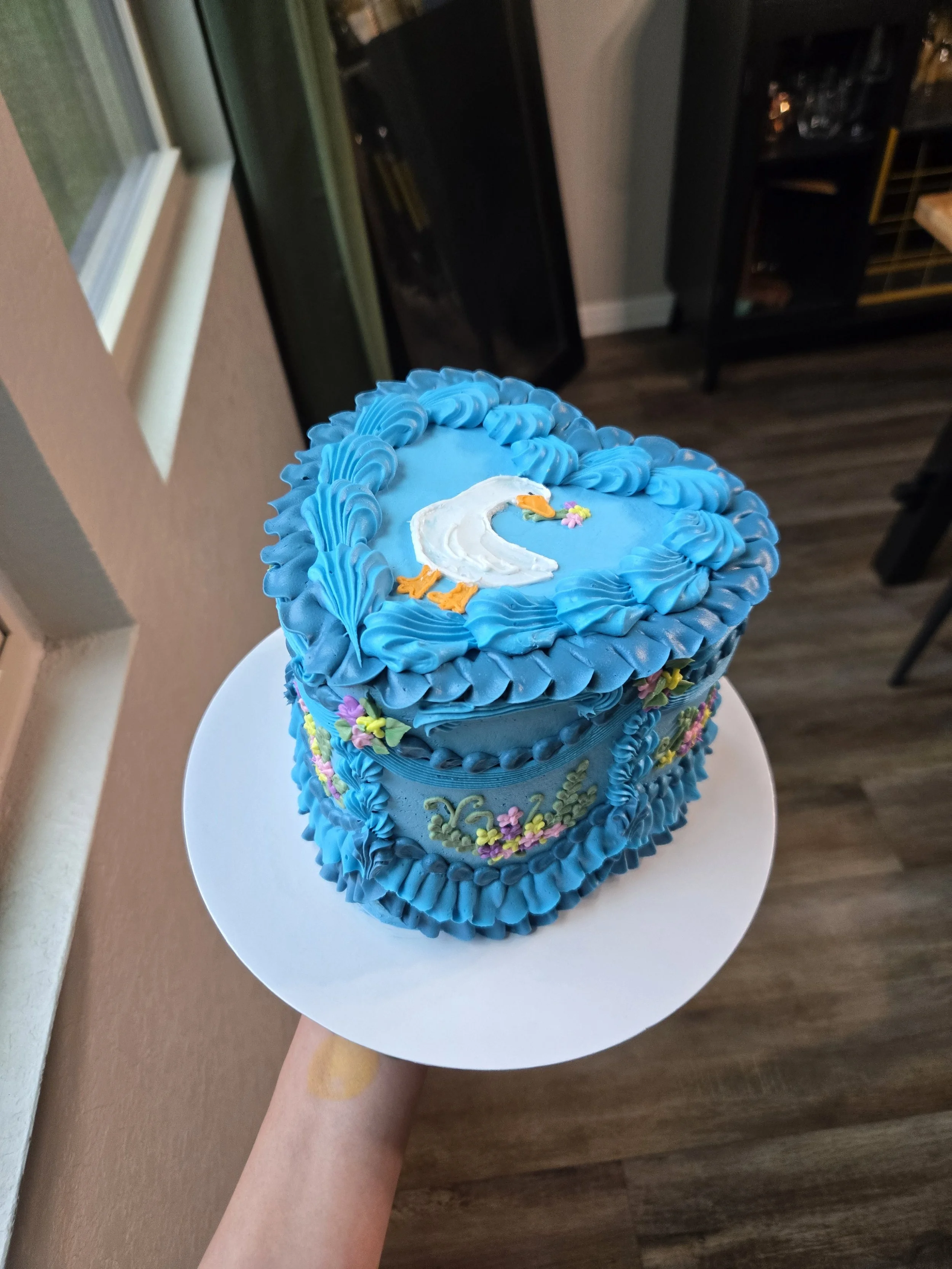Goose cake, easter cake