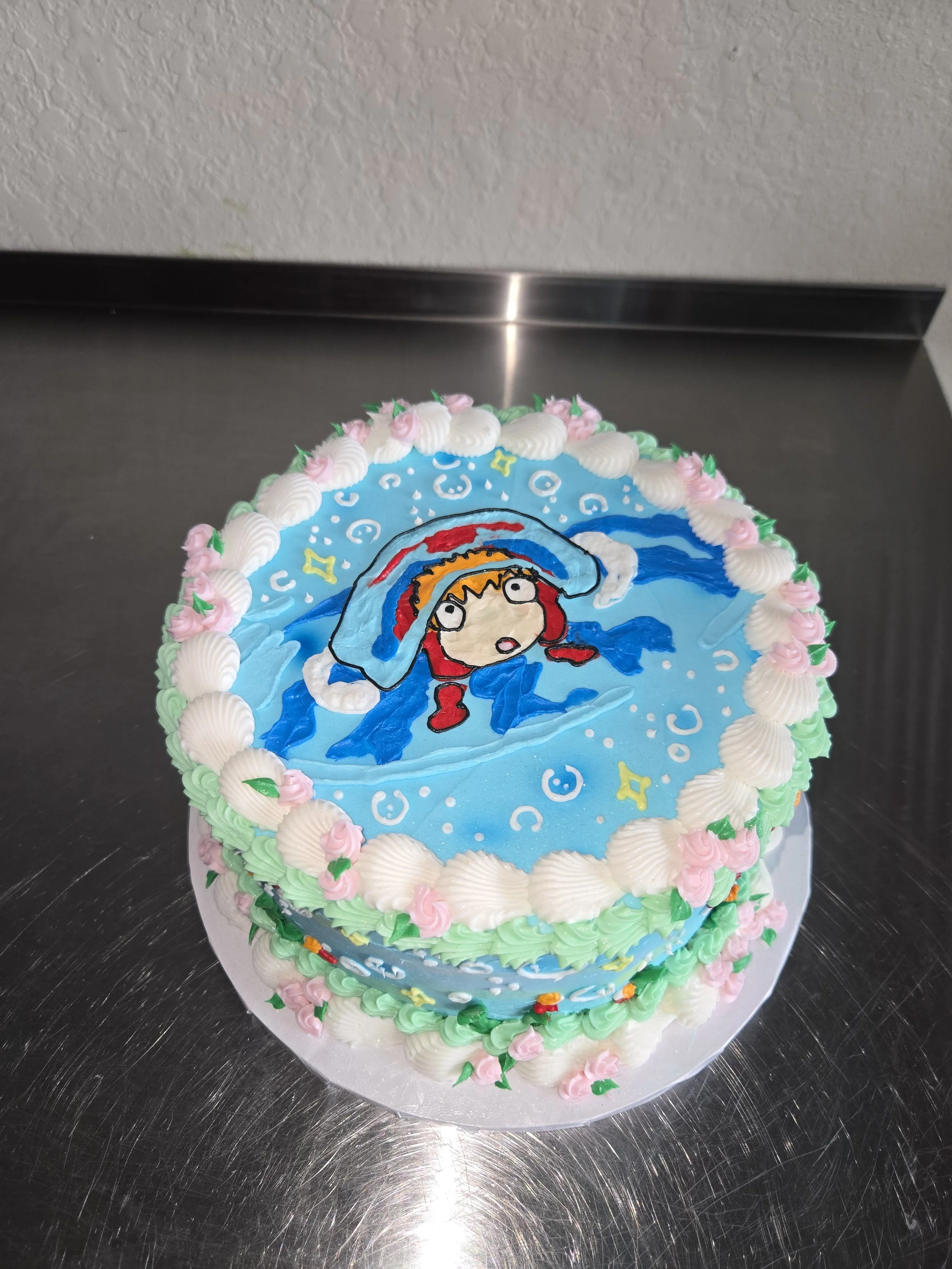 Ponyo cake