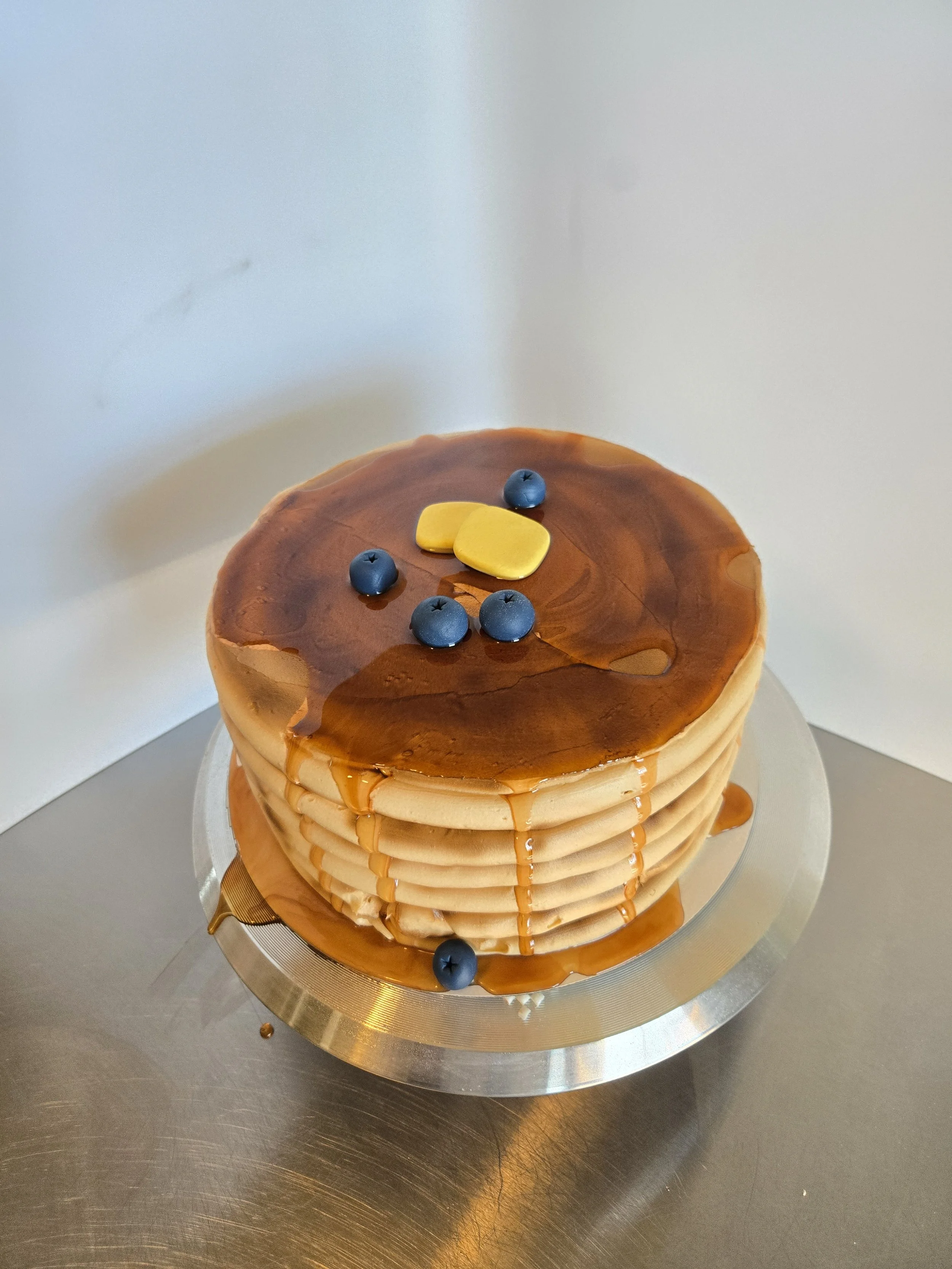 Pancake realistic food cake