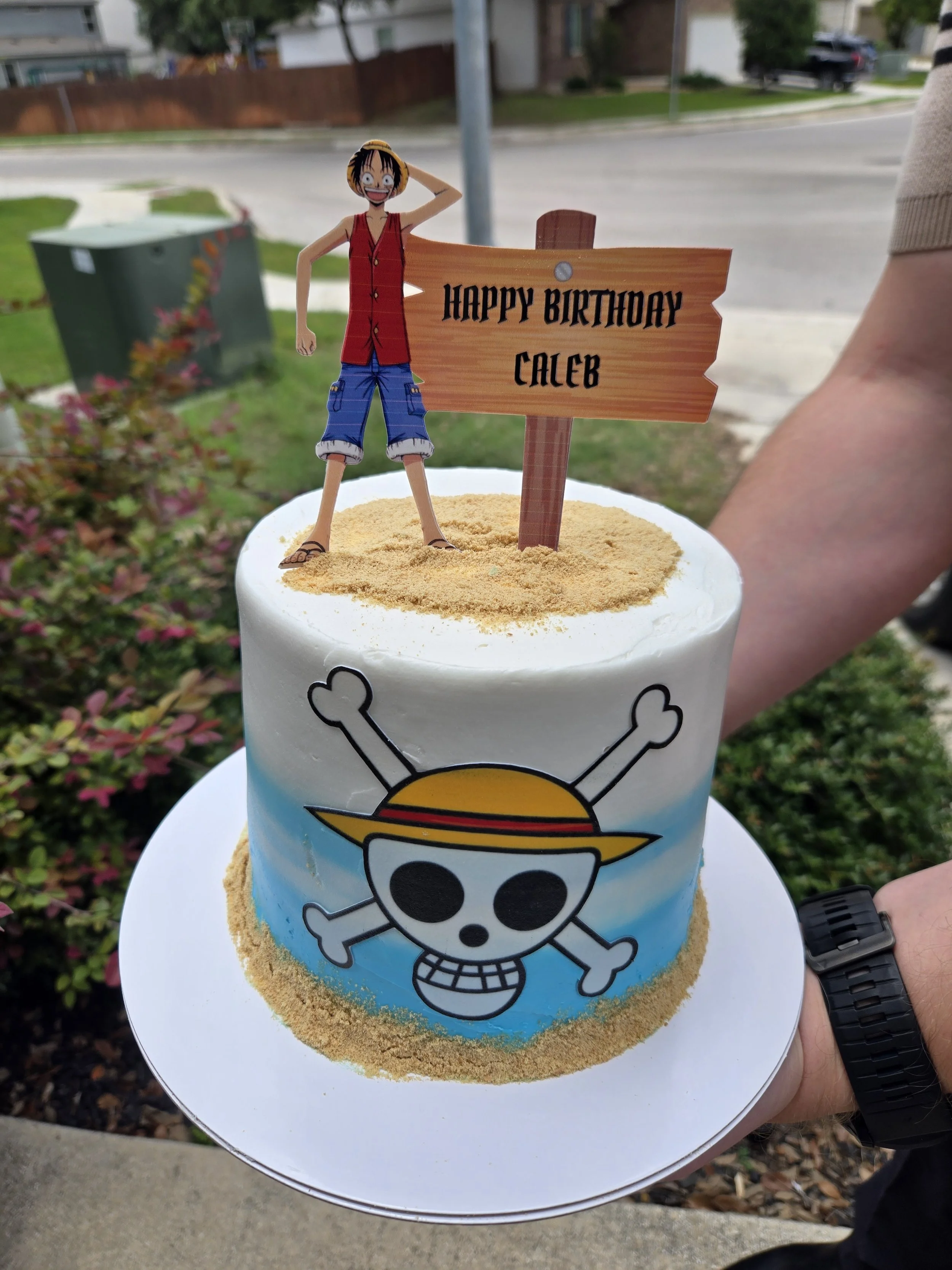 One Piece cake