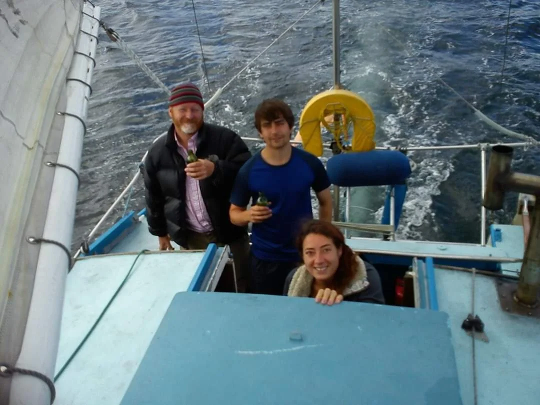 Kris Sailing around the Isle of Mull in Scotland circa 2014