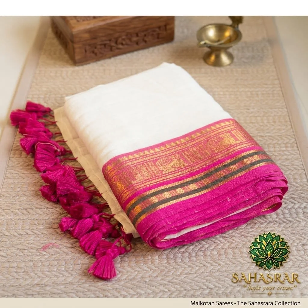 Sahasrara Elegant Handwoven Saree