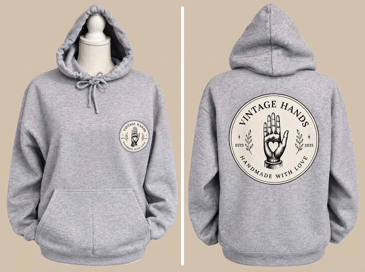 Vintage Hands Signature Pullover