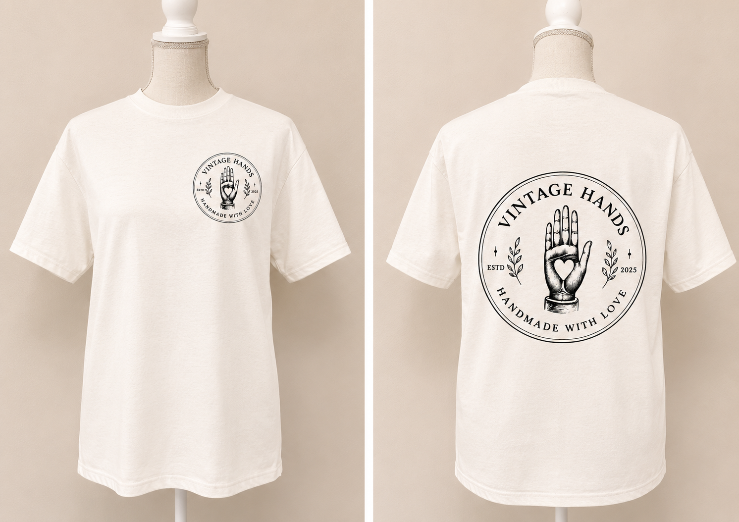 Vintage Hands Signature Tee
