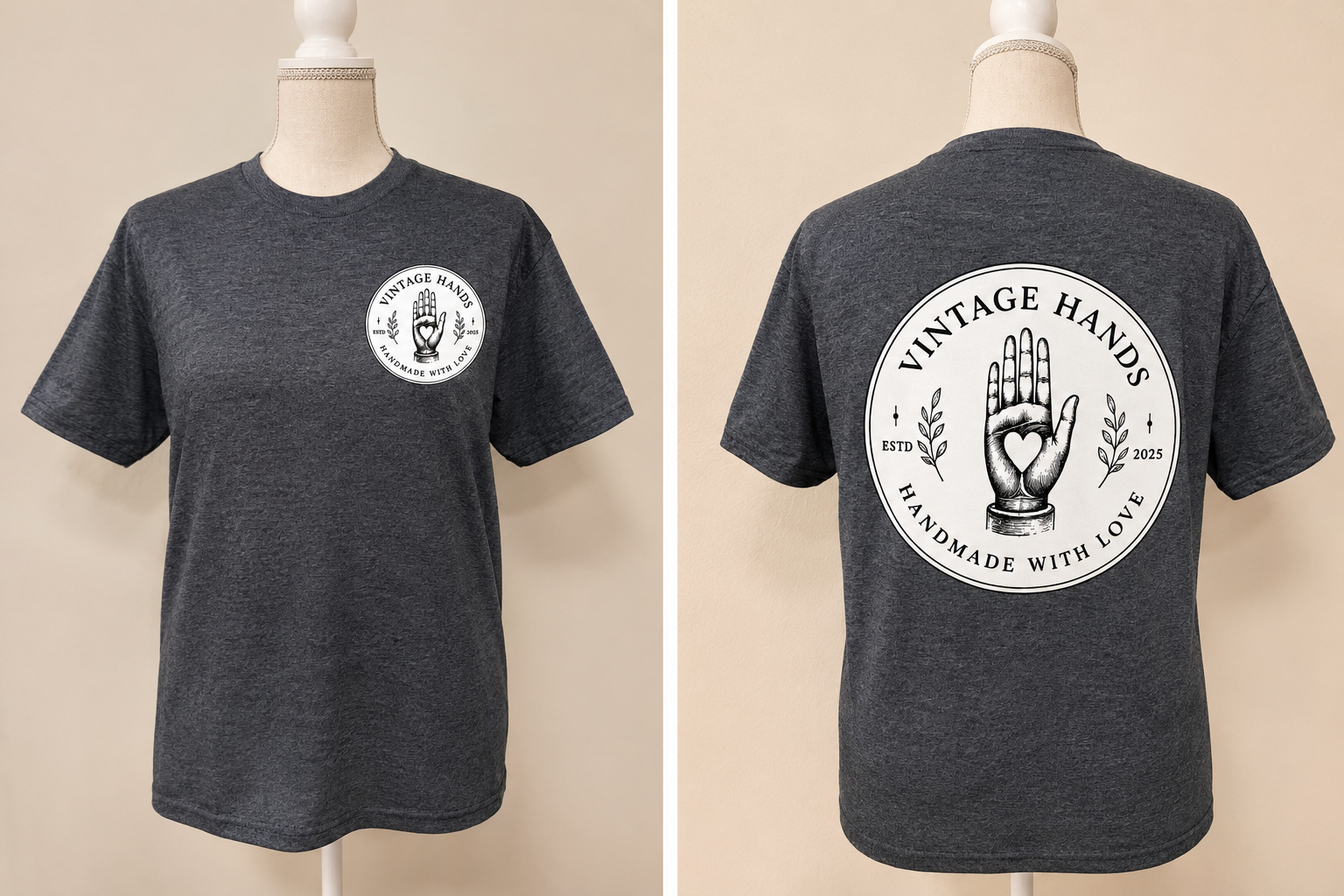 Vintage Hands Signature Tee
