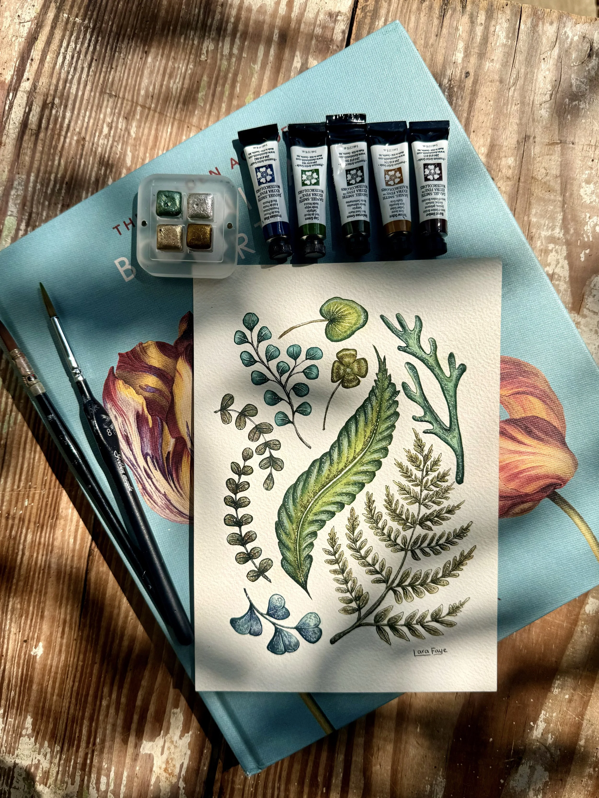 Green Botanicals | Original Painting