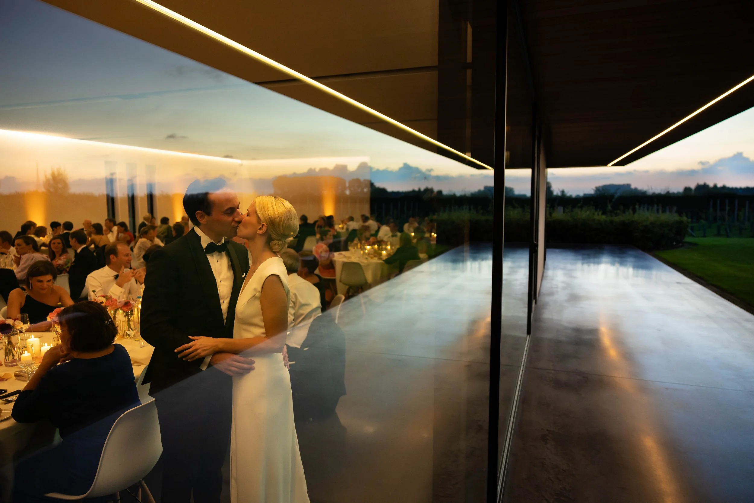 Wedding reception and dinner at 't Convent in Lo-Reninge, Belgium
