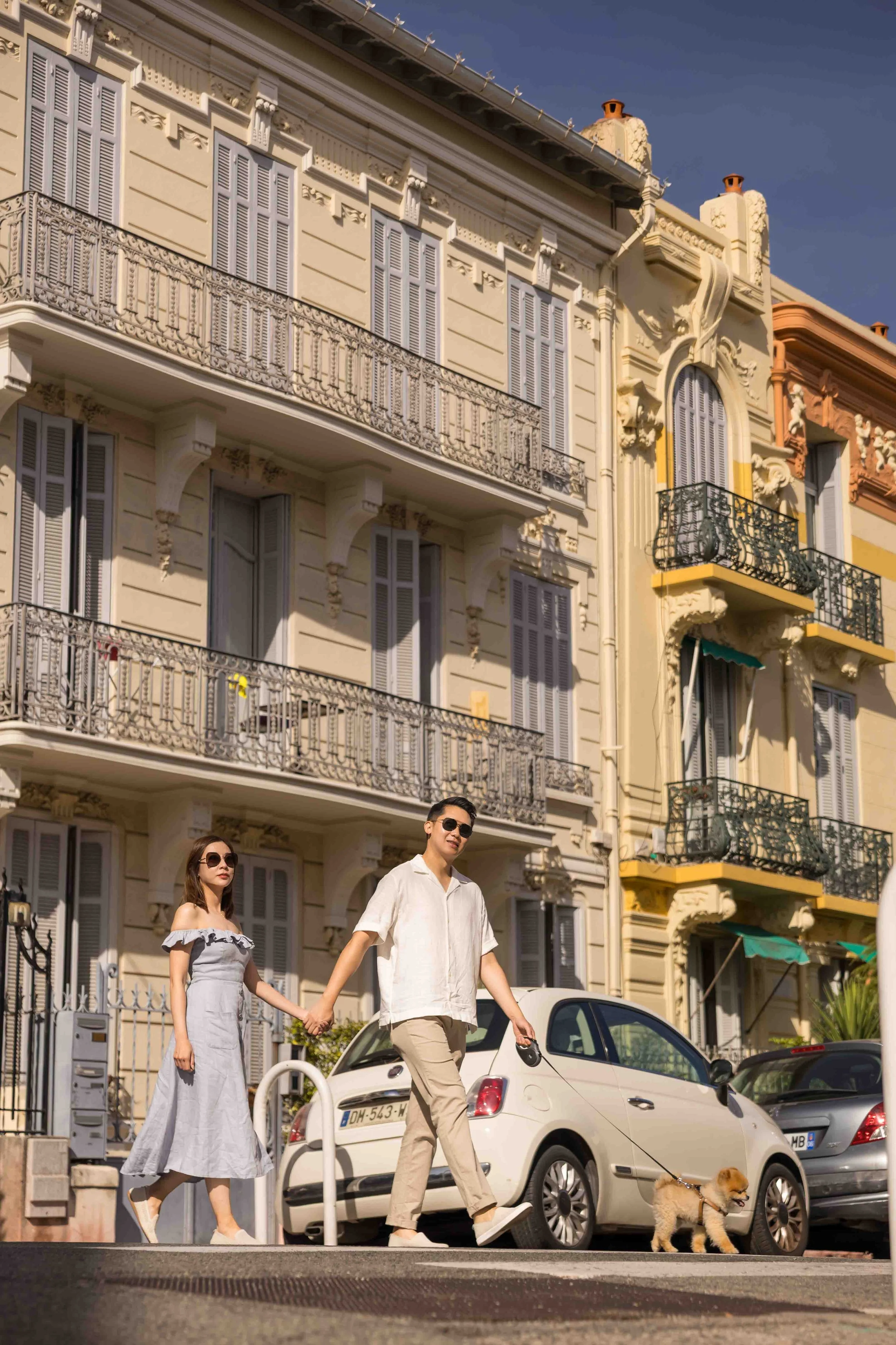 Engagement shoot, Cannes, France, international wedding photographer.