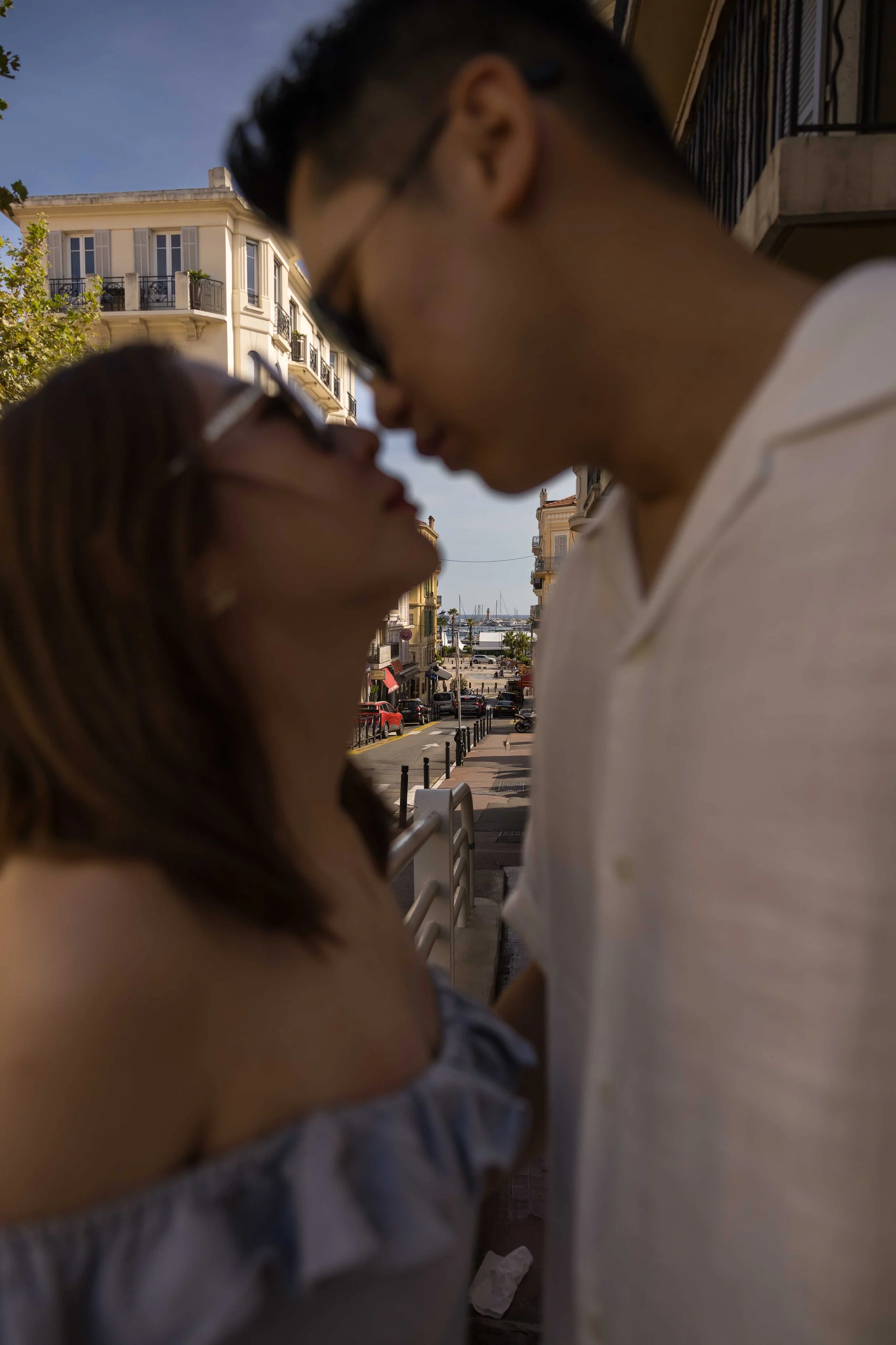 Engagement shoot, Cannes, France, international wedding photographer.