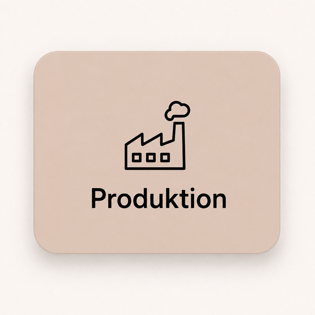Baron & Son Prozessschritt Produktion: Fertigung und Qualitätskontrolle