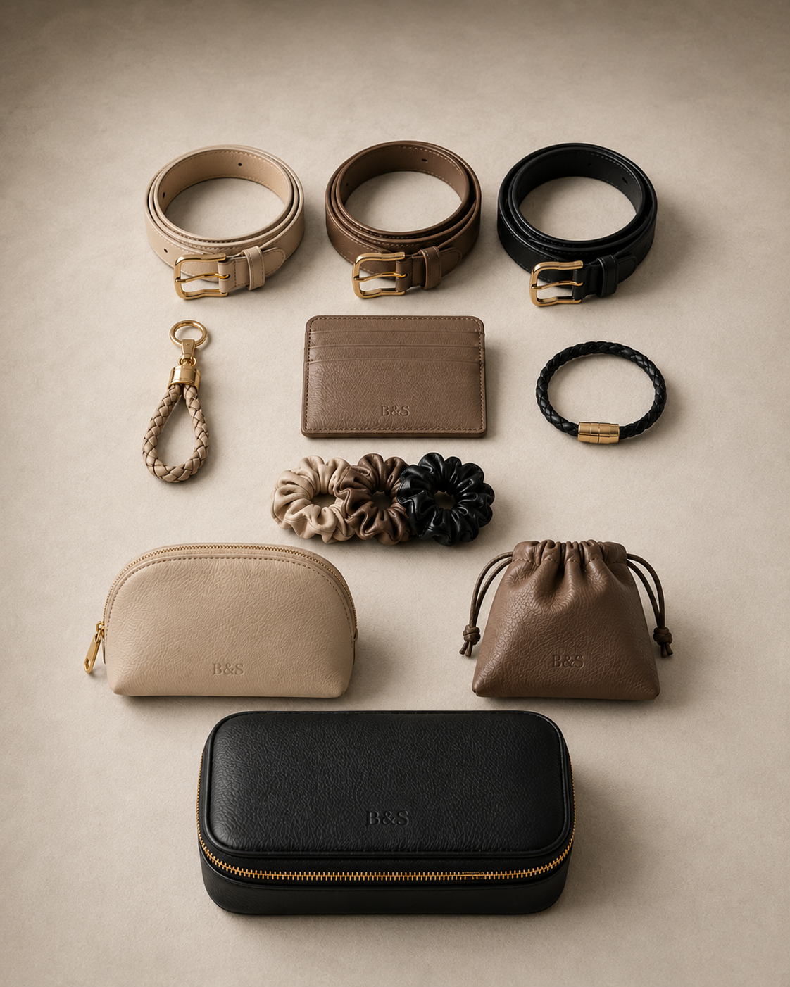 PU Leder-Accessoires als Private Label Kollektion