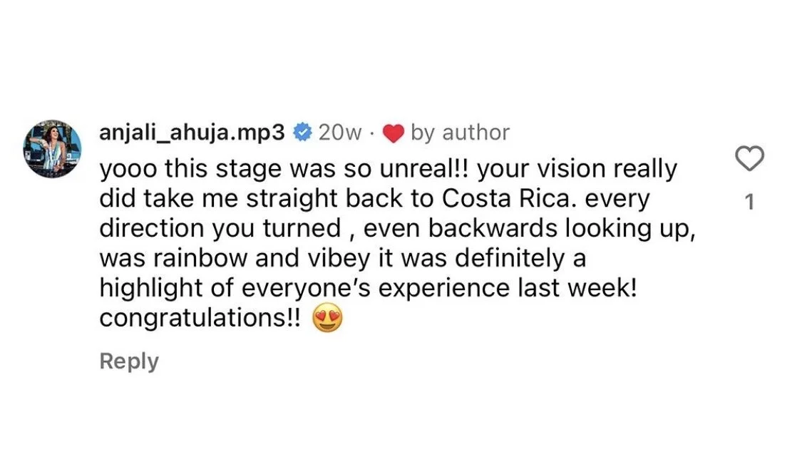 Testimonial screenshot one