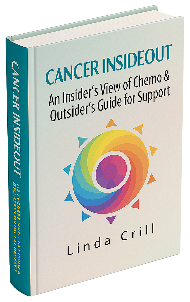 Book Cover of "Cancer InsideOut–An Insider's View of Chemo and Outsider's Guide for Support