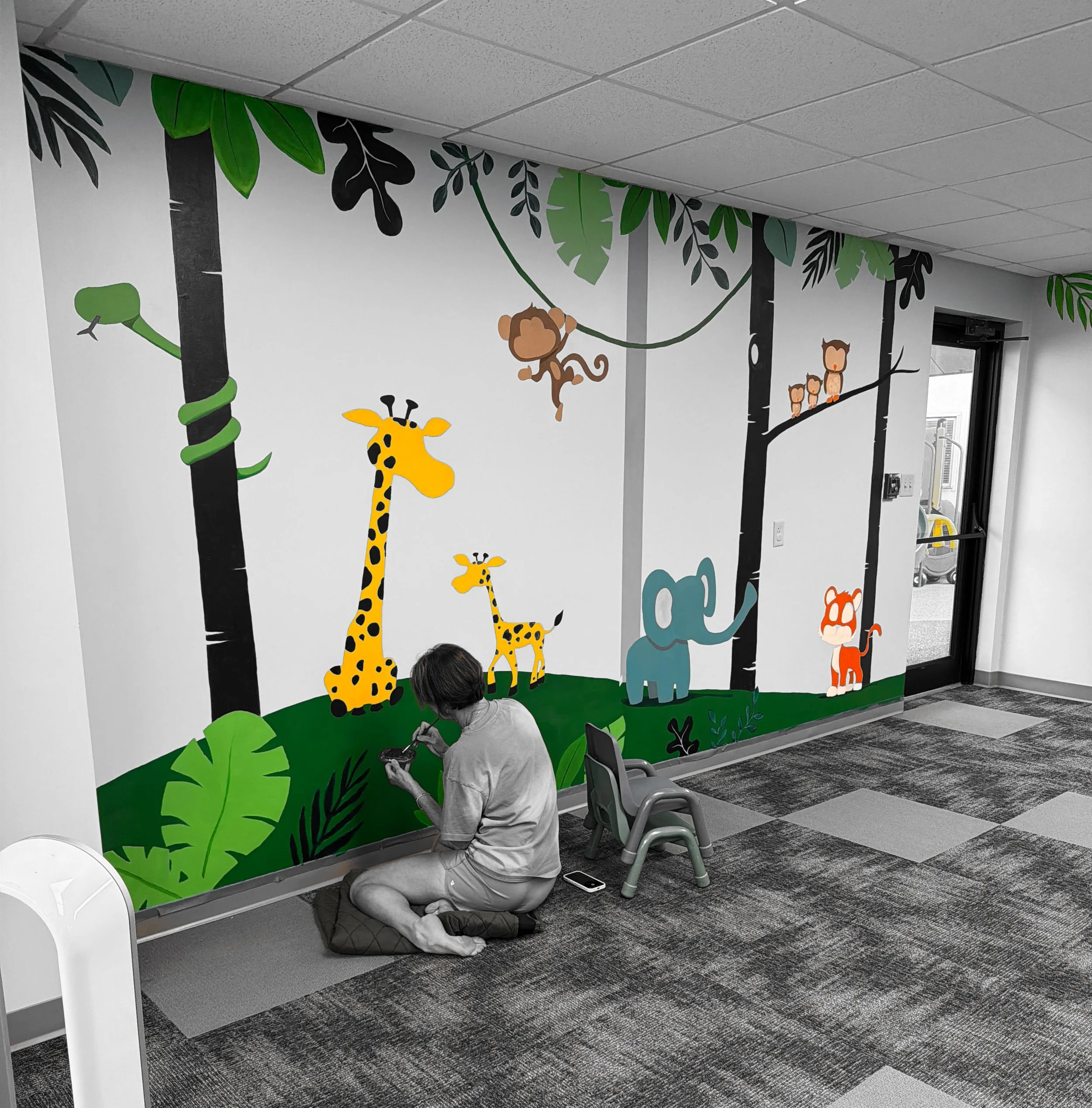 The Jungle Mural