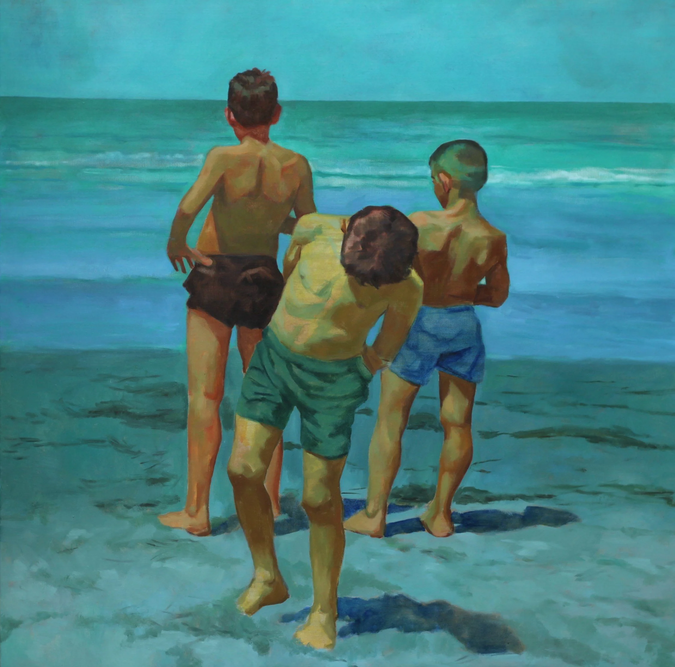 100cm x 100cm oil on canvas
