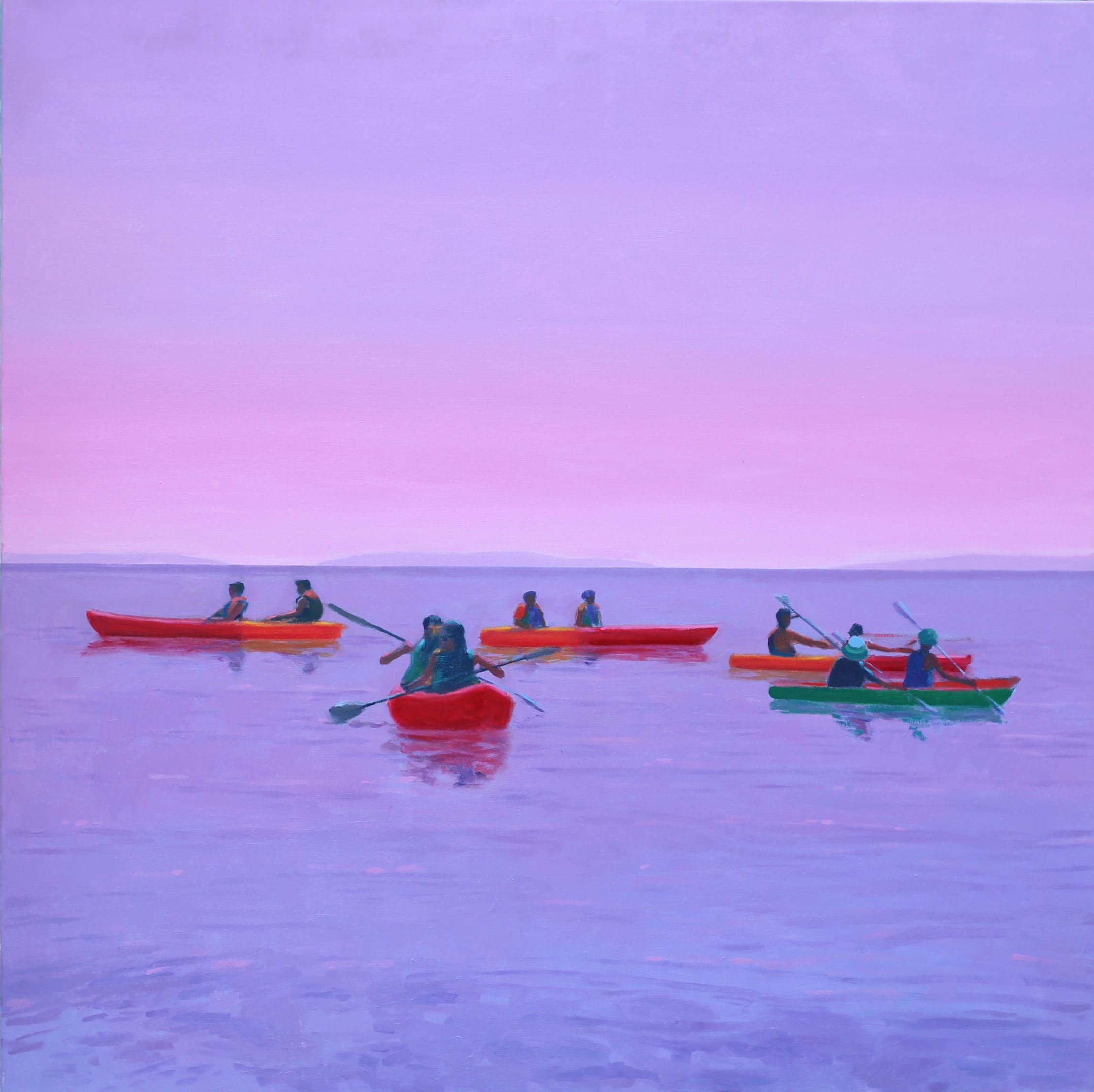 100cm x 100cm oil on canvas
