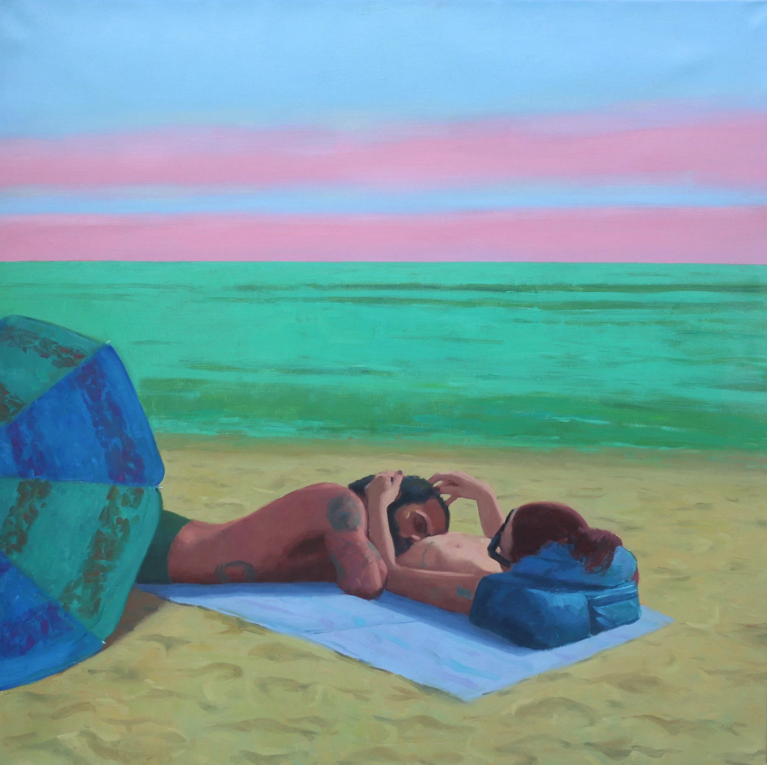 100cm x 100cm oil on canvas