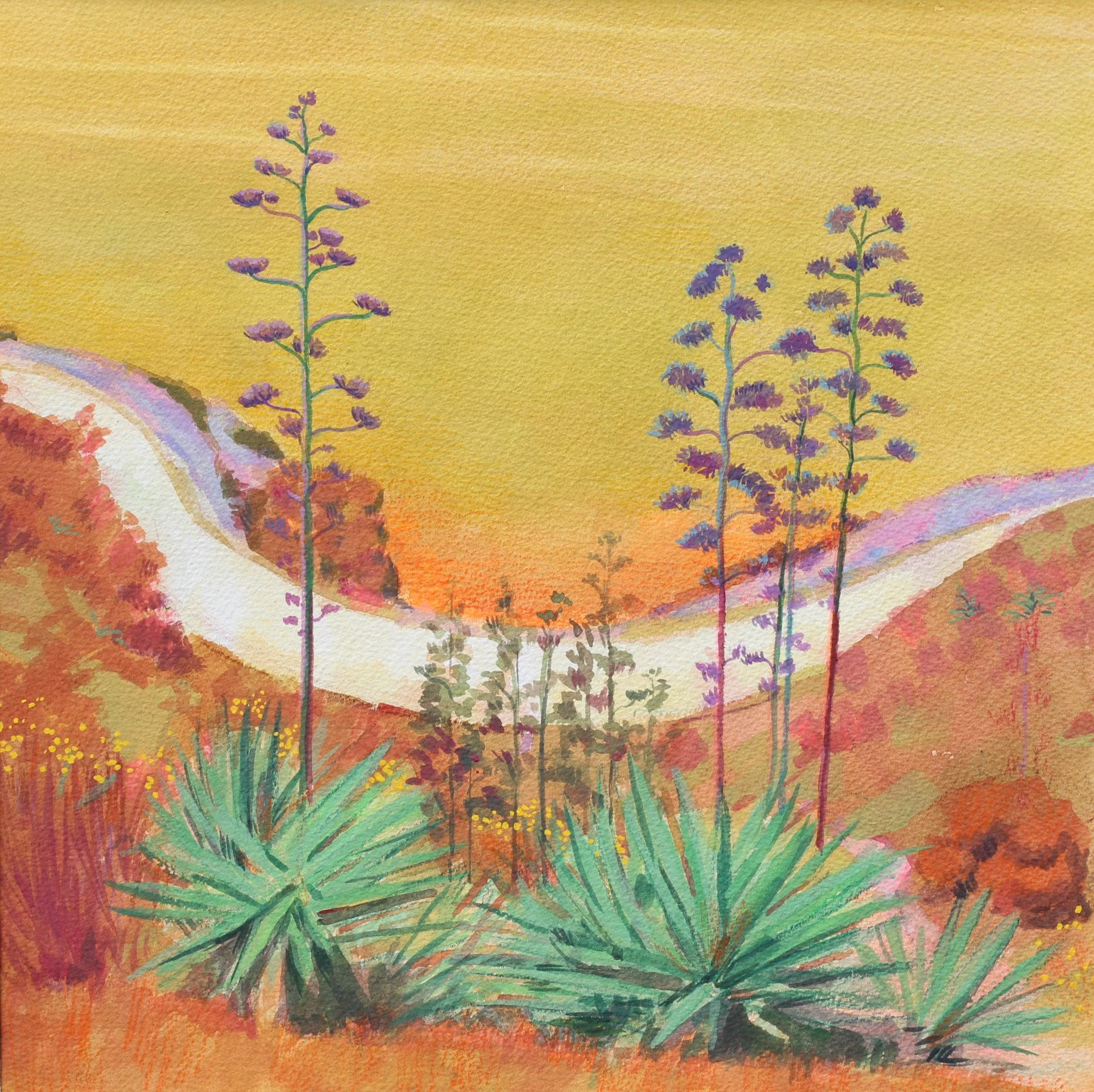30cm x 30cm gouache on paper