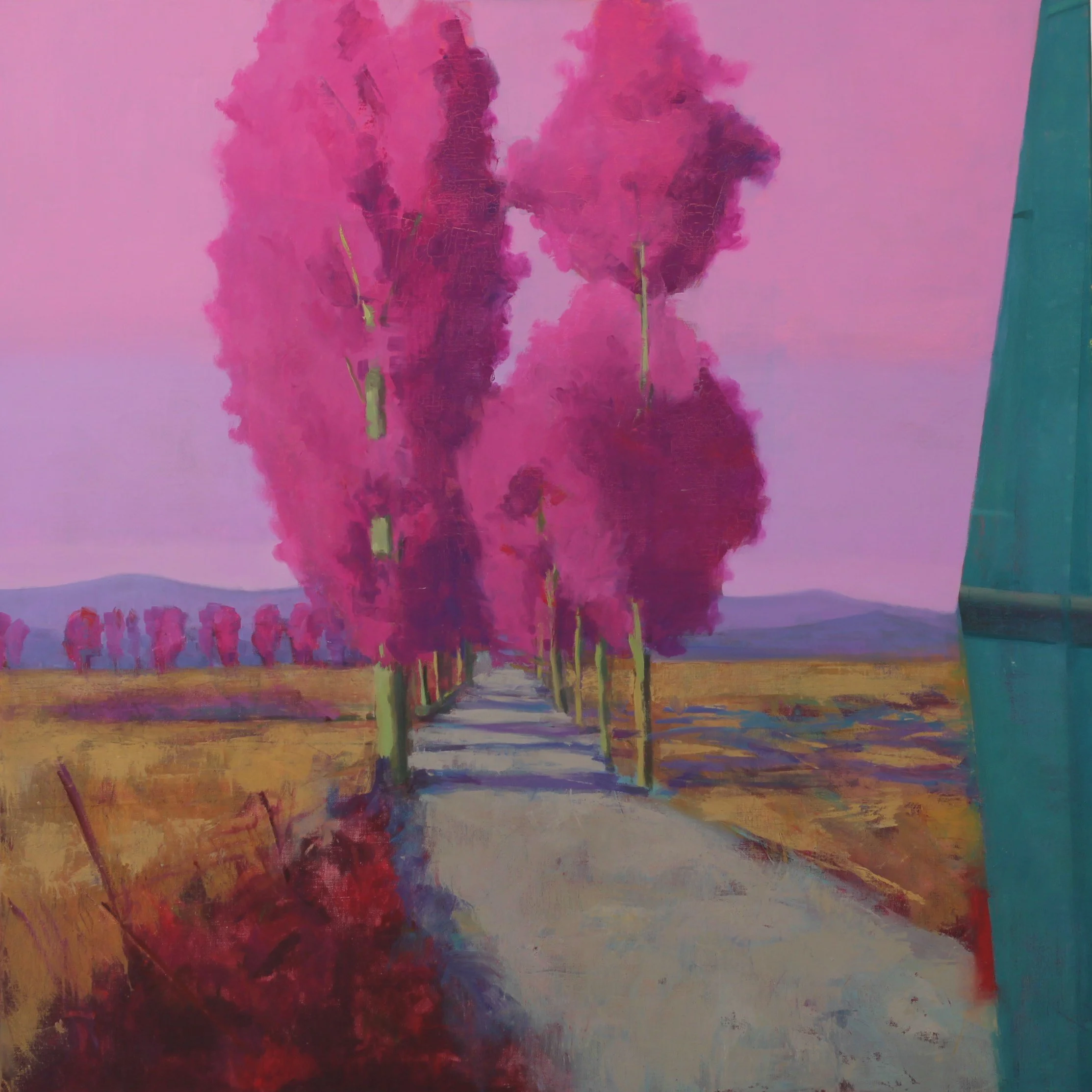 90cm x 98 cm oil canvas