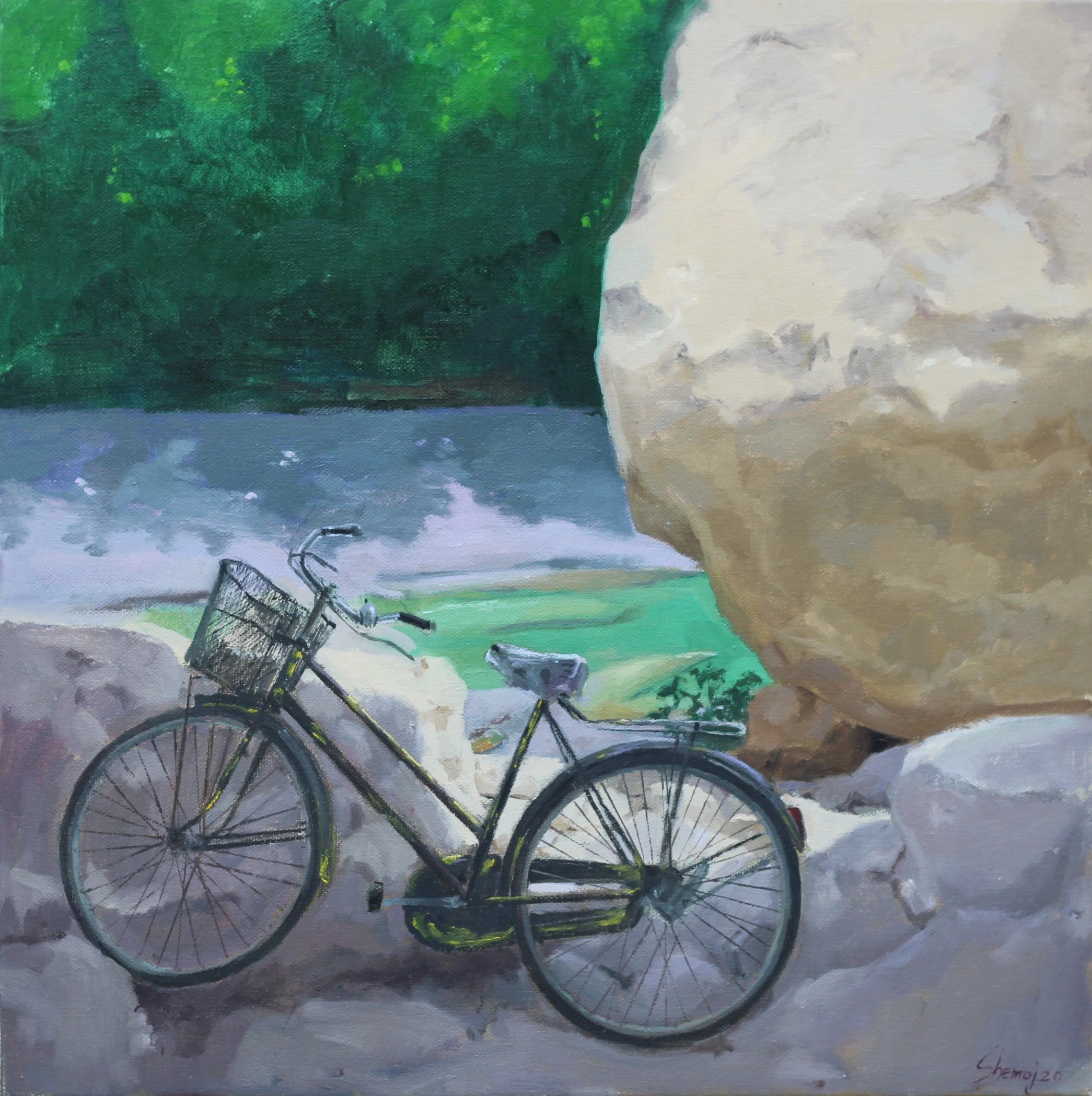 50cm x 50cm oil on canvas