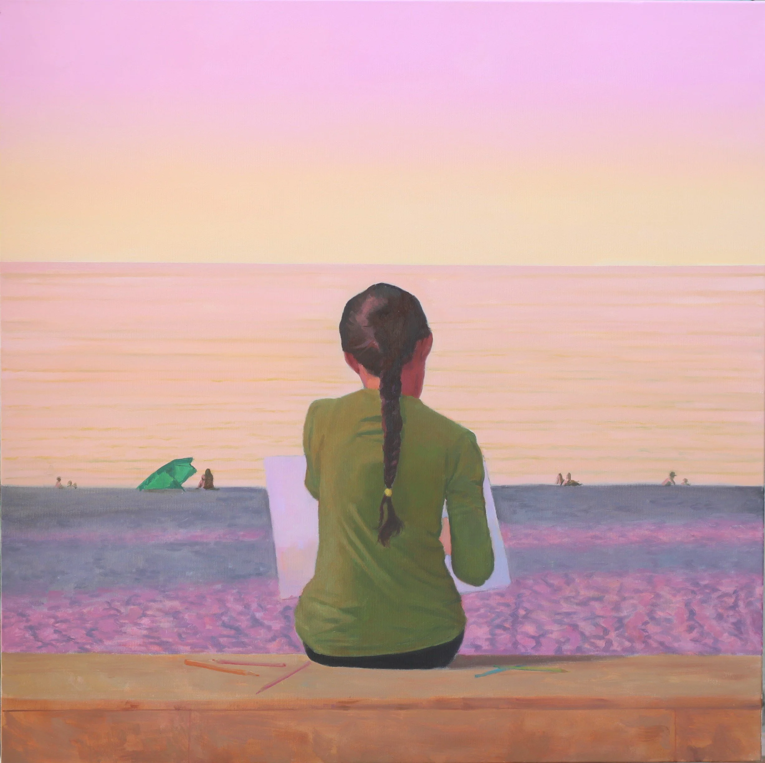 100cm x 100cm oil on canvas