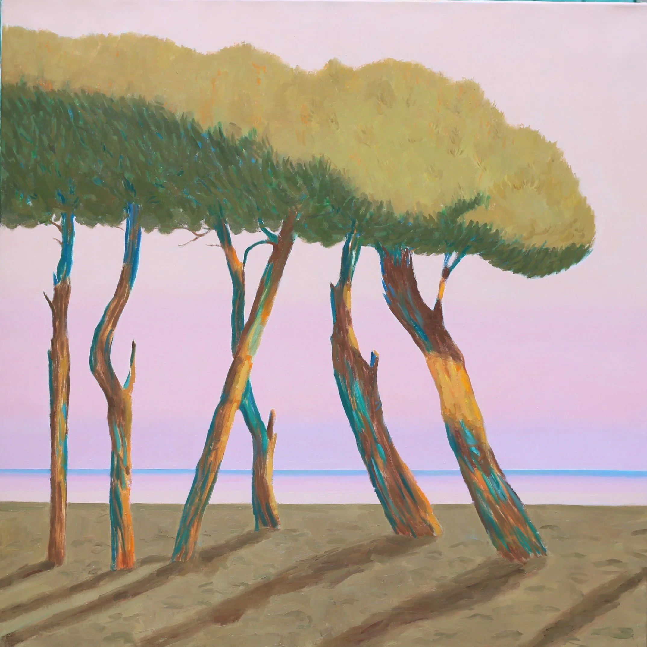 100cm x 100cm oil on canvas