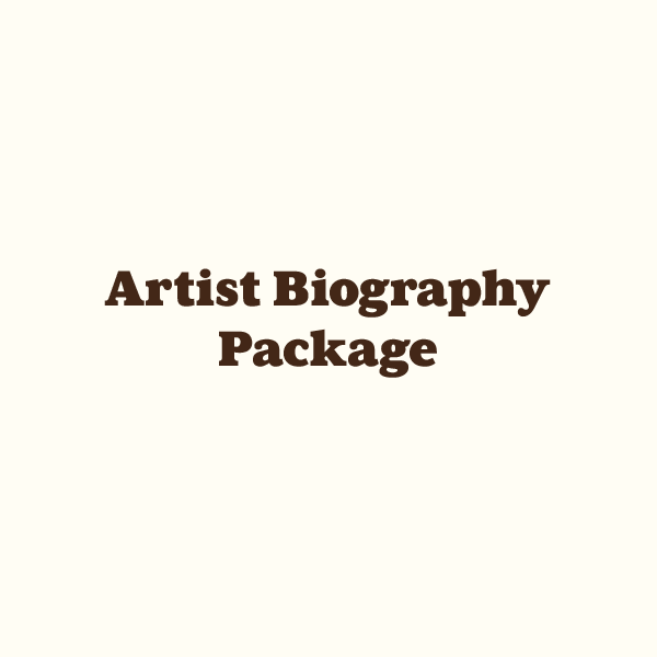 Artist Biography Package