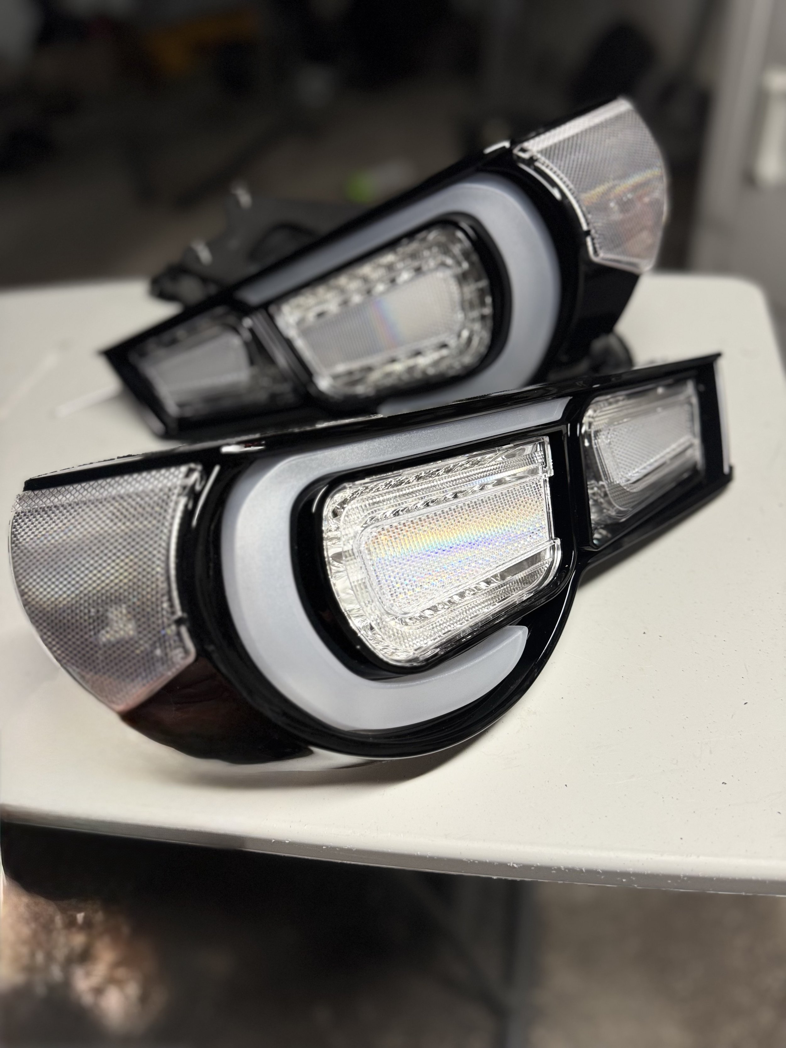 Custom FRS / BRZ / 86 RGB & Clear Tail Lights