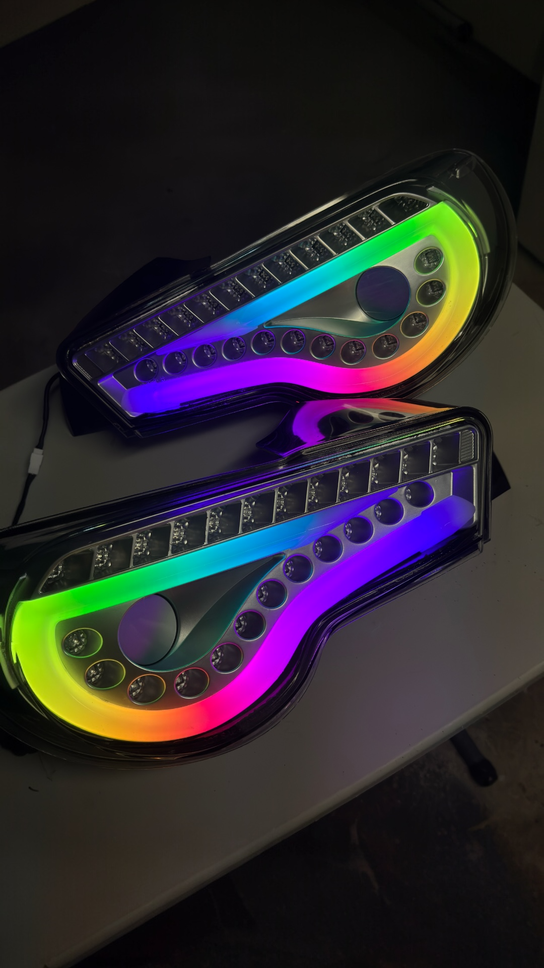 Custom FRS / BRZ / 86 RGB & Clear Tail Lights