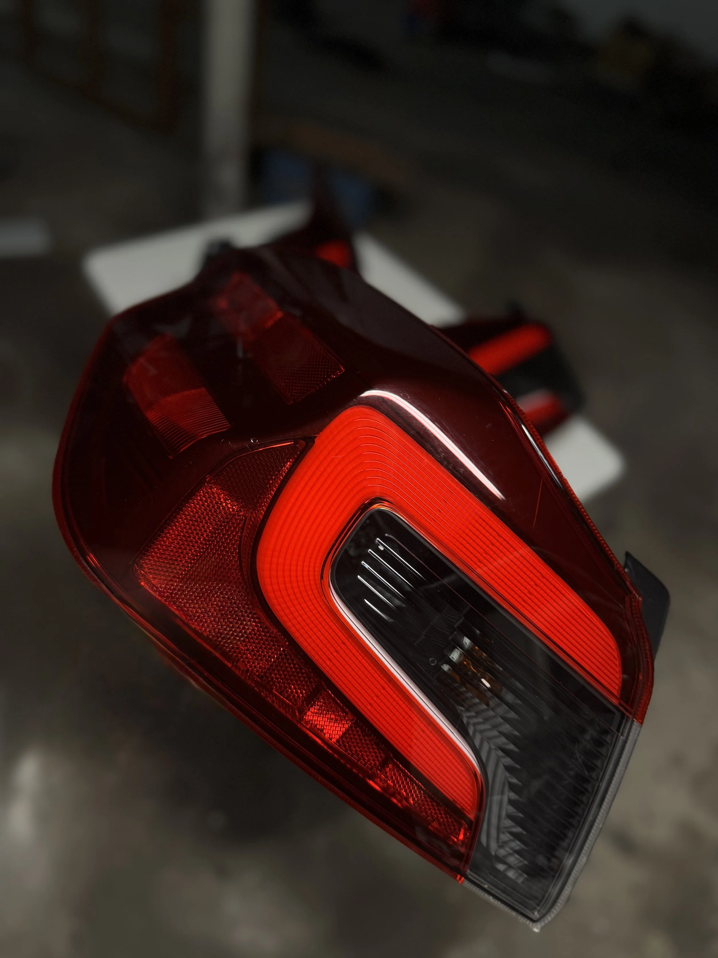 OEM Cherry Red Custom Tail Lights (WRX & STI)