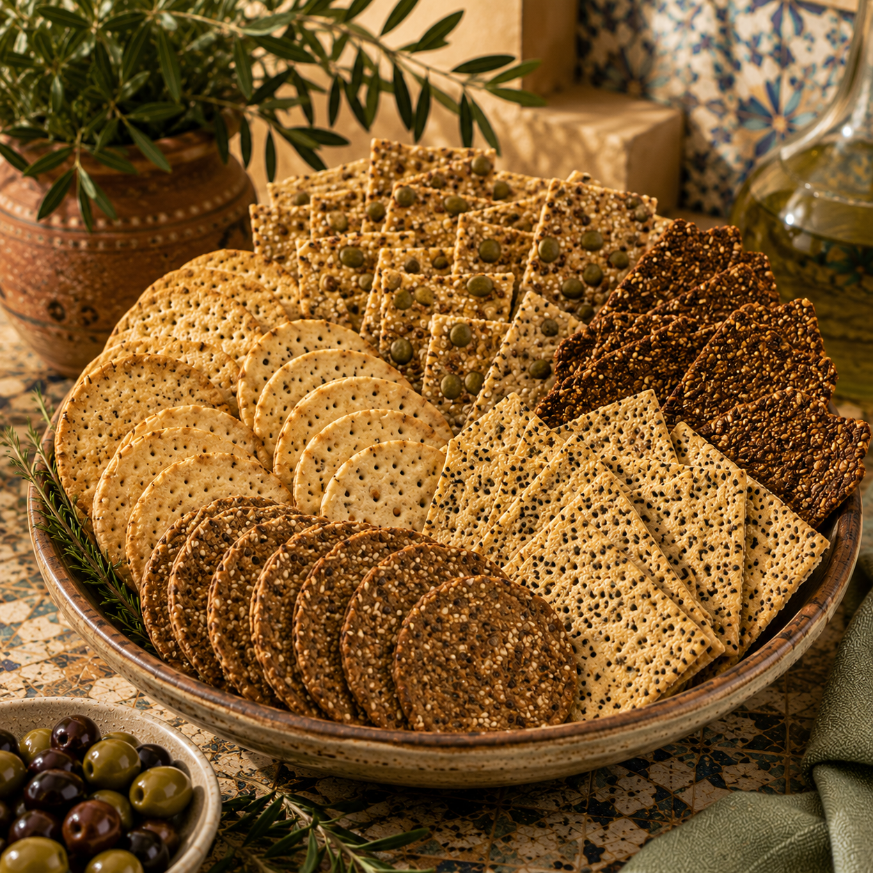 Gluten Free Crackers