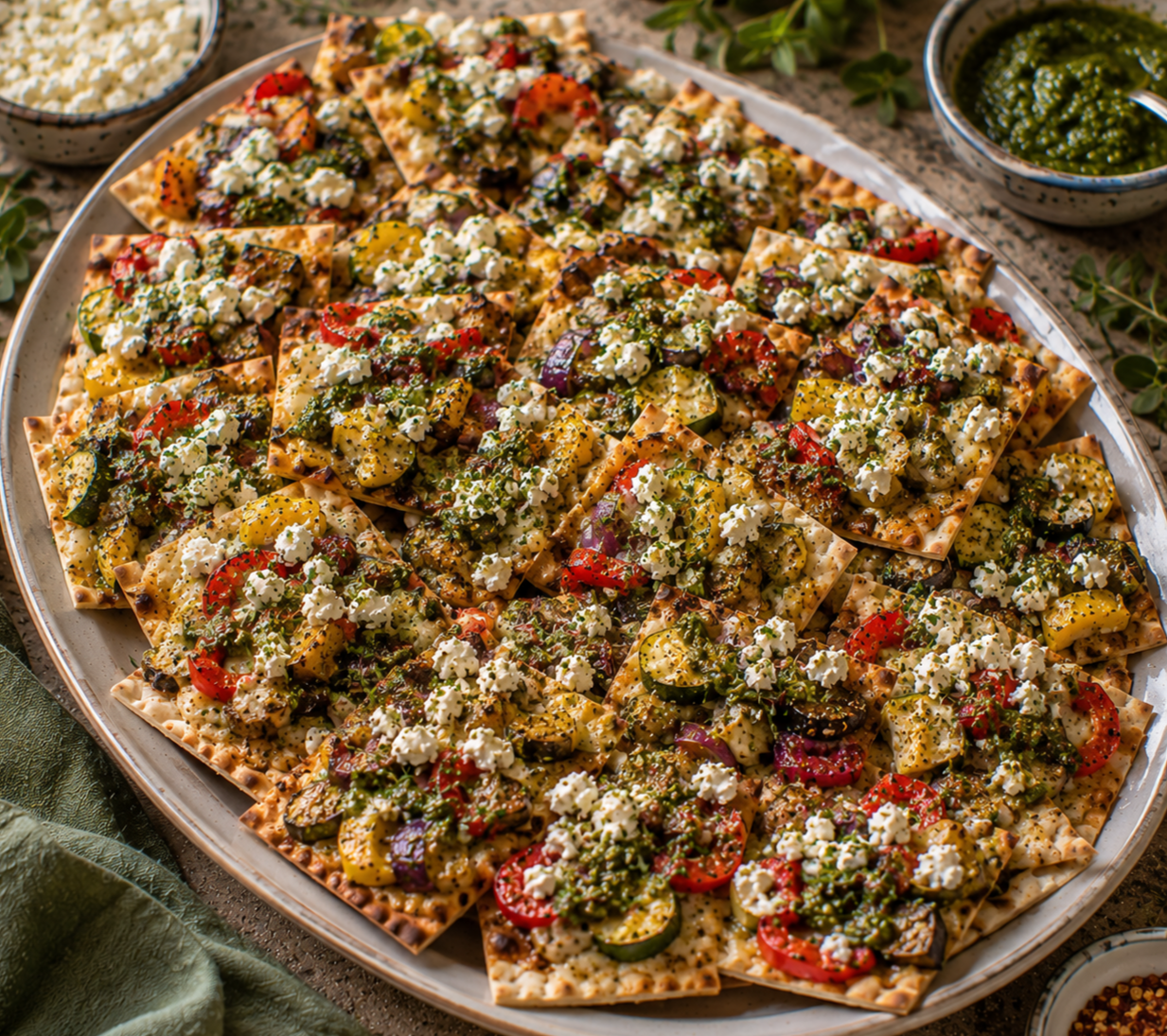 Garden Harvest Flatbread