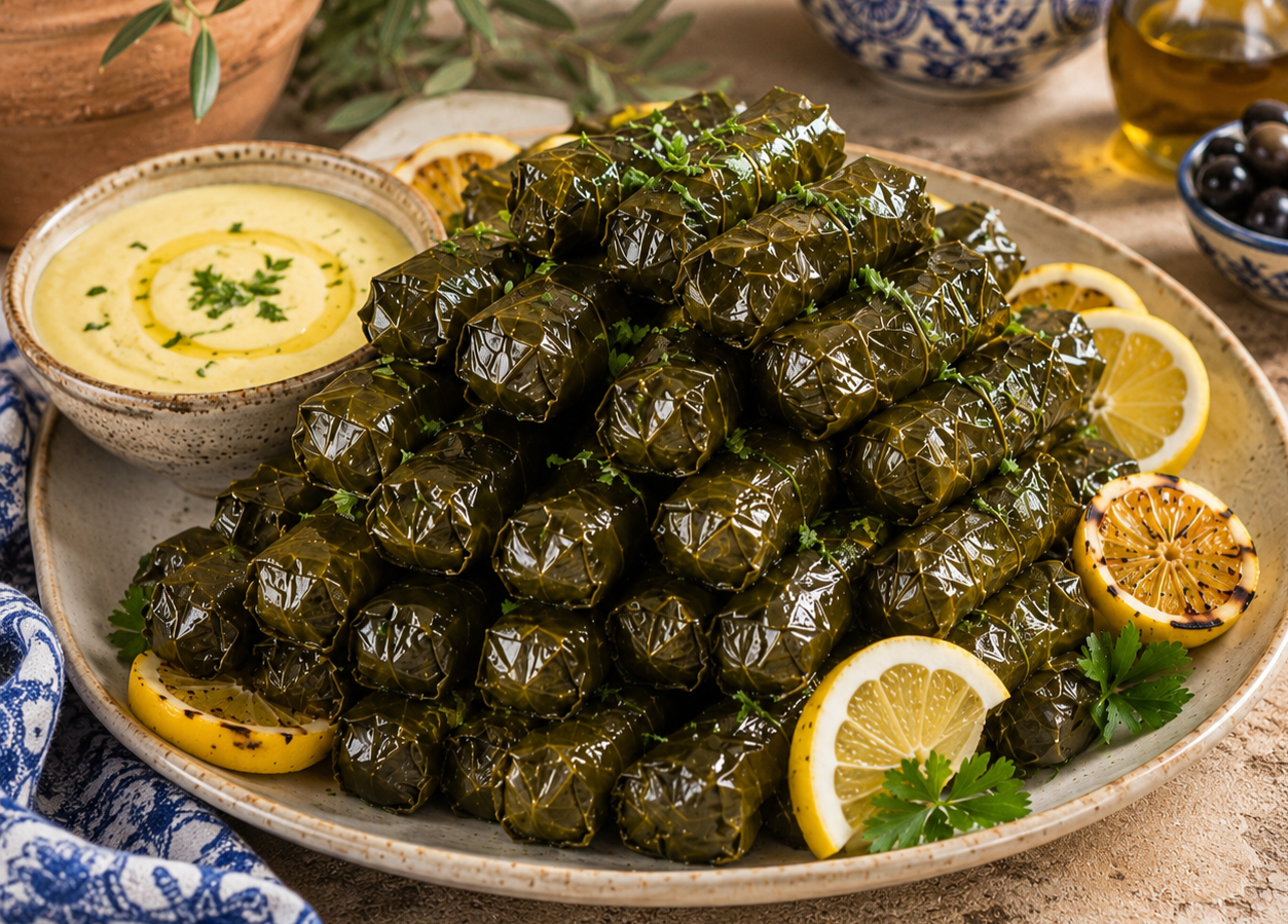 Beef Dolmades