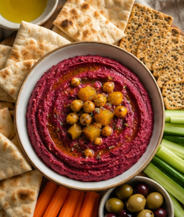 Roasted Beet Hummus