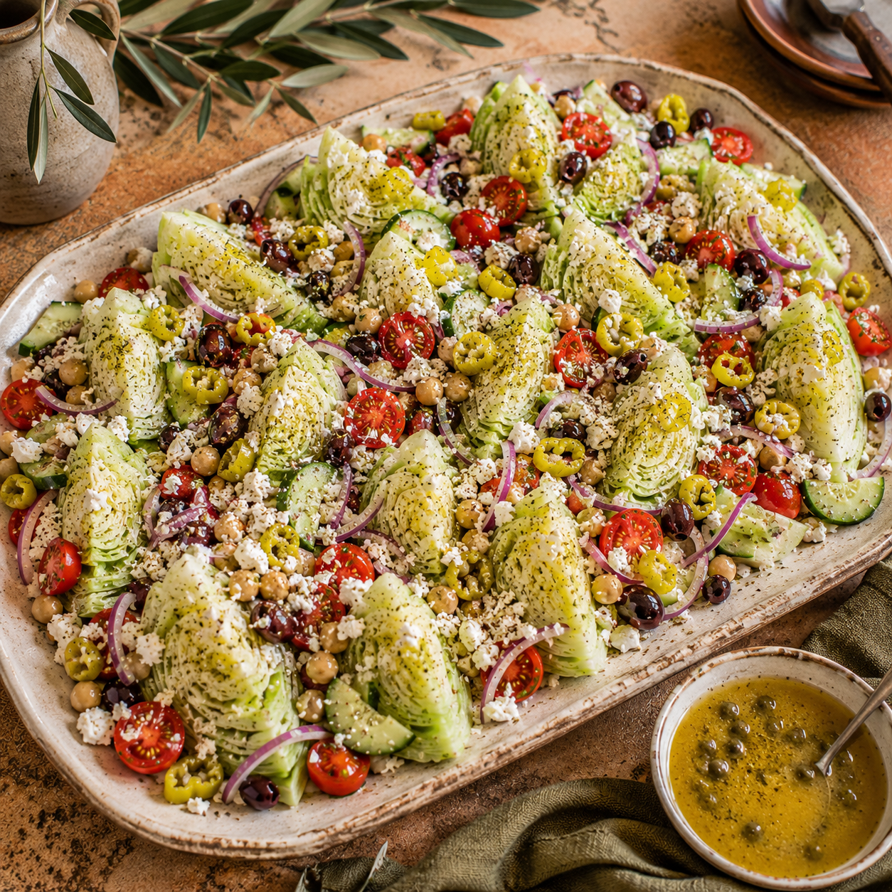 Mediterranean Wedge
