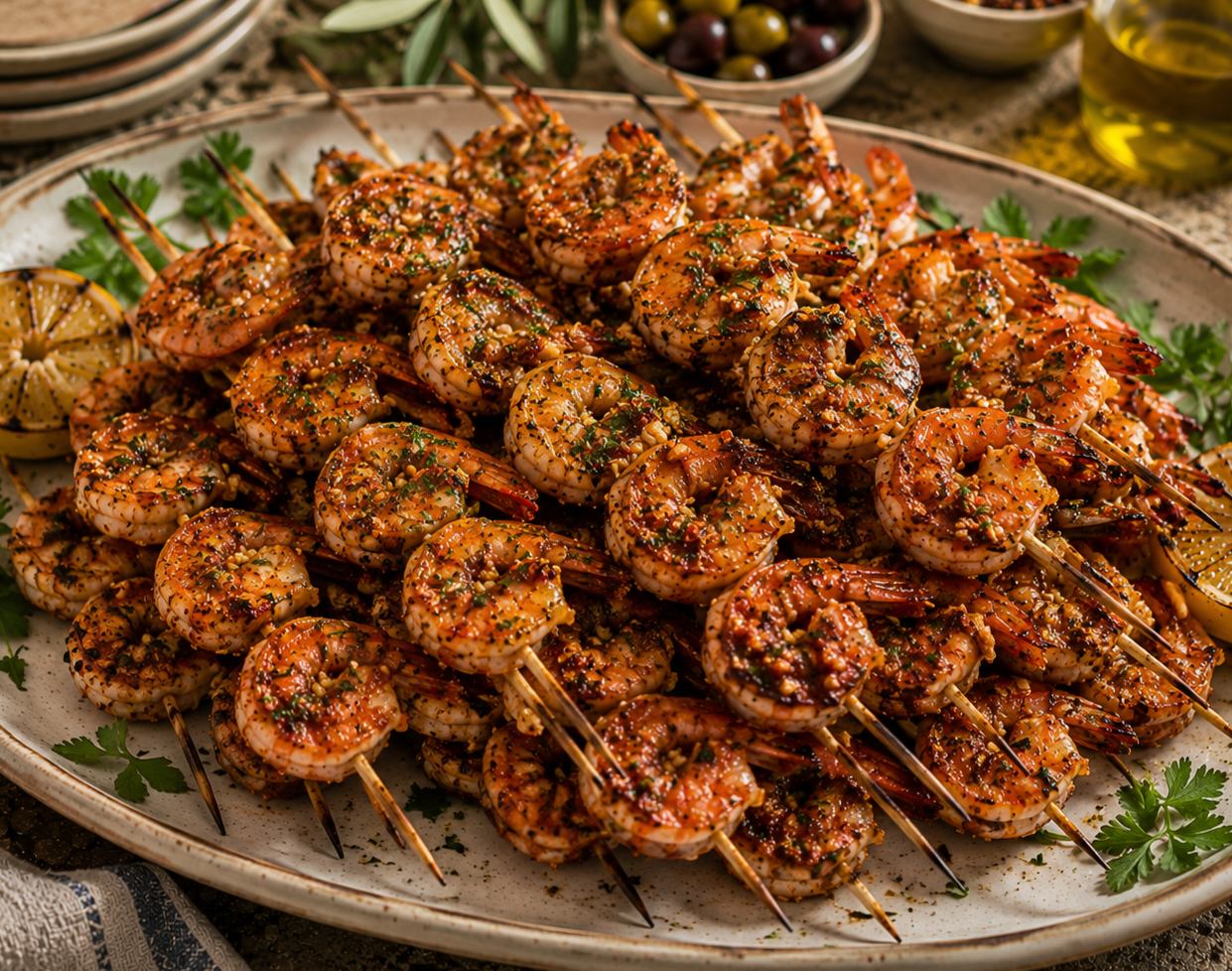 Chermoula Shrimp
