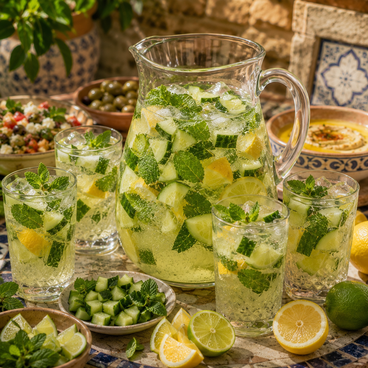Cucumber Mint Refresher