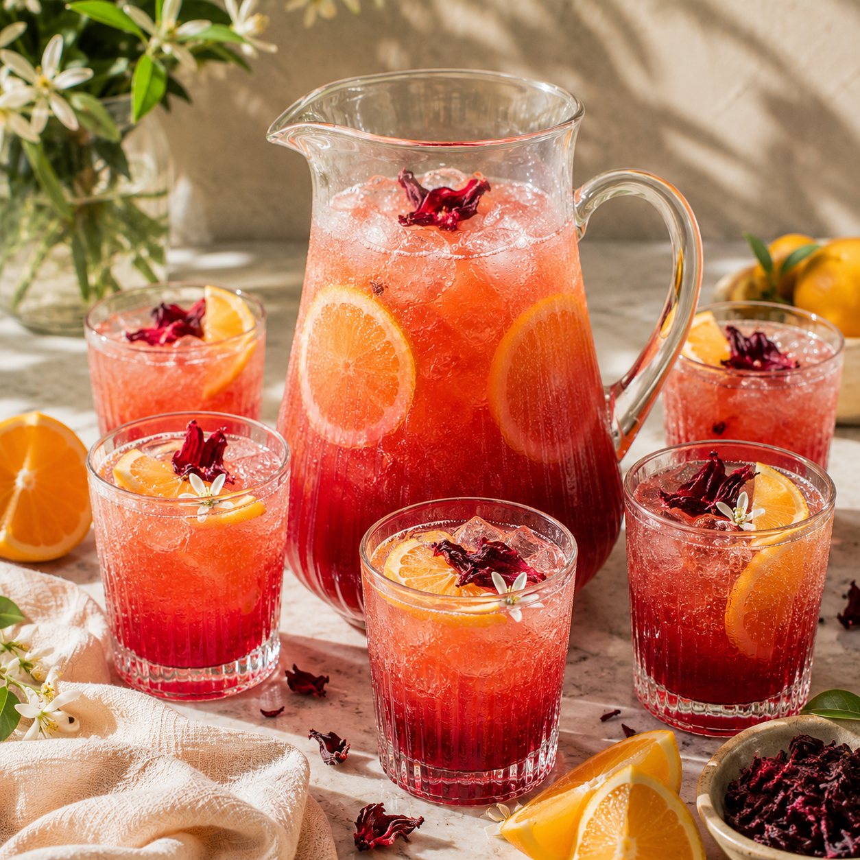 Hibiscus Sunset