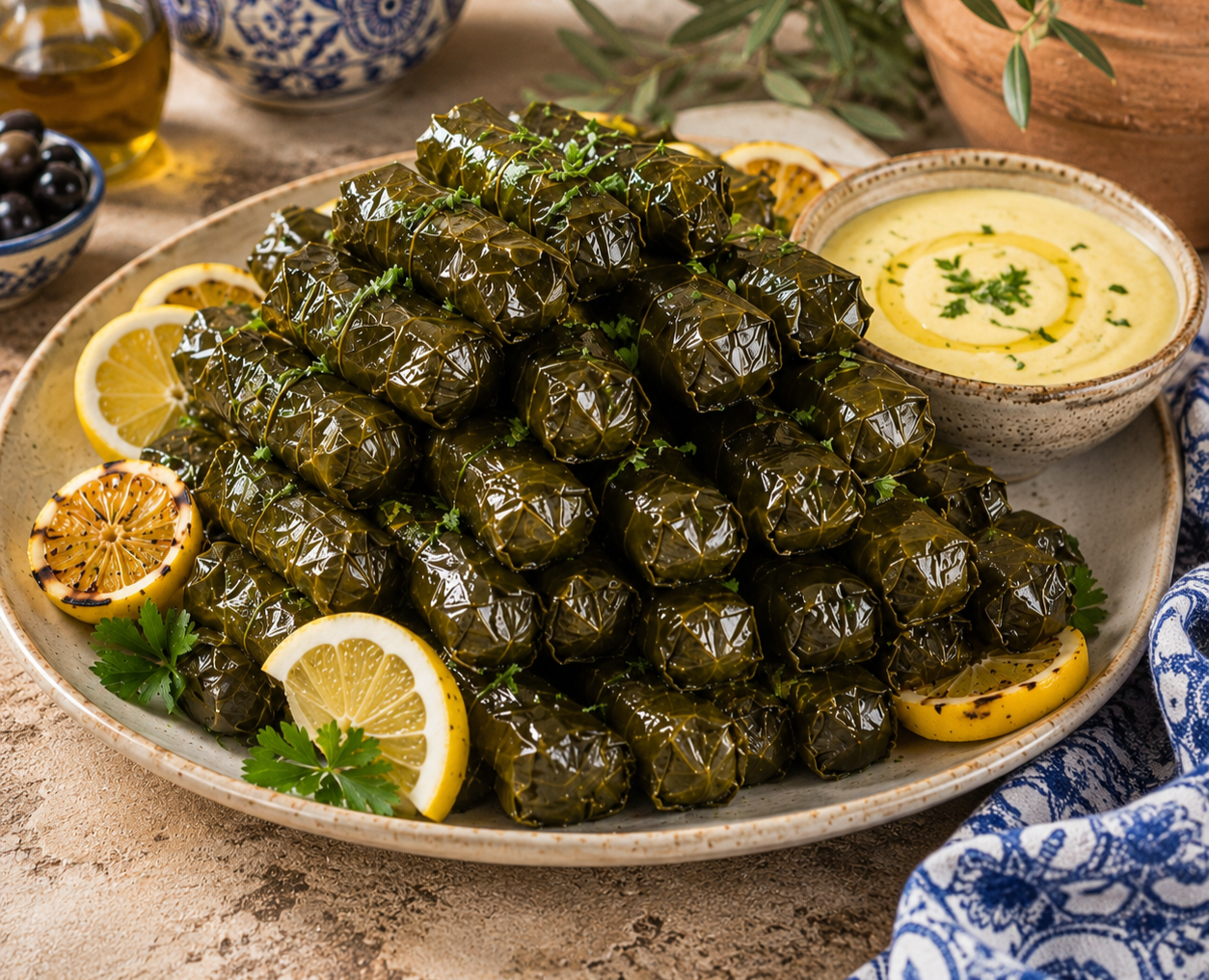 Rice & Herb Dolmades
