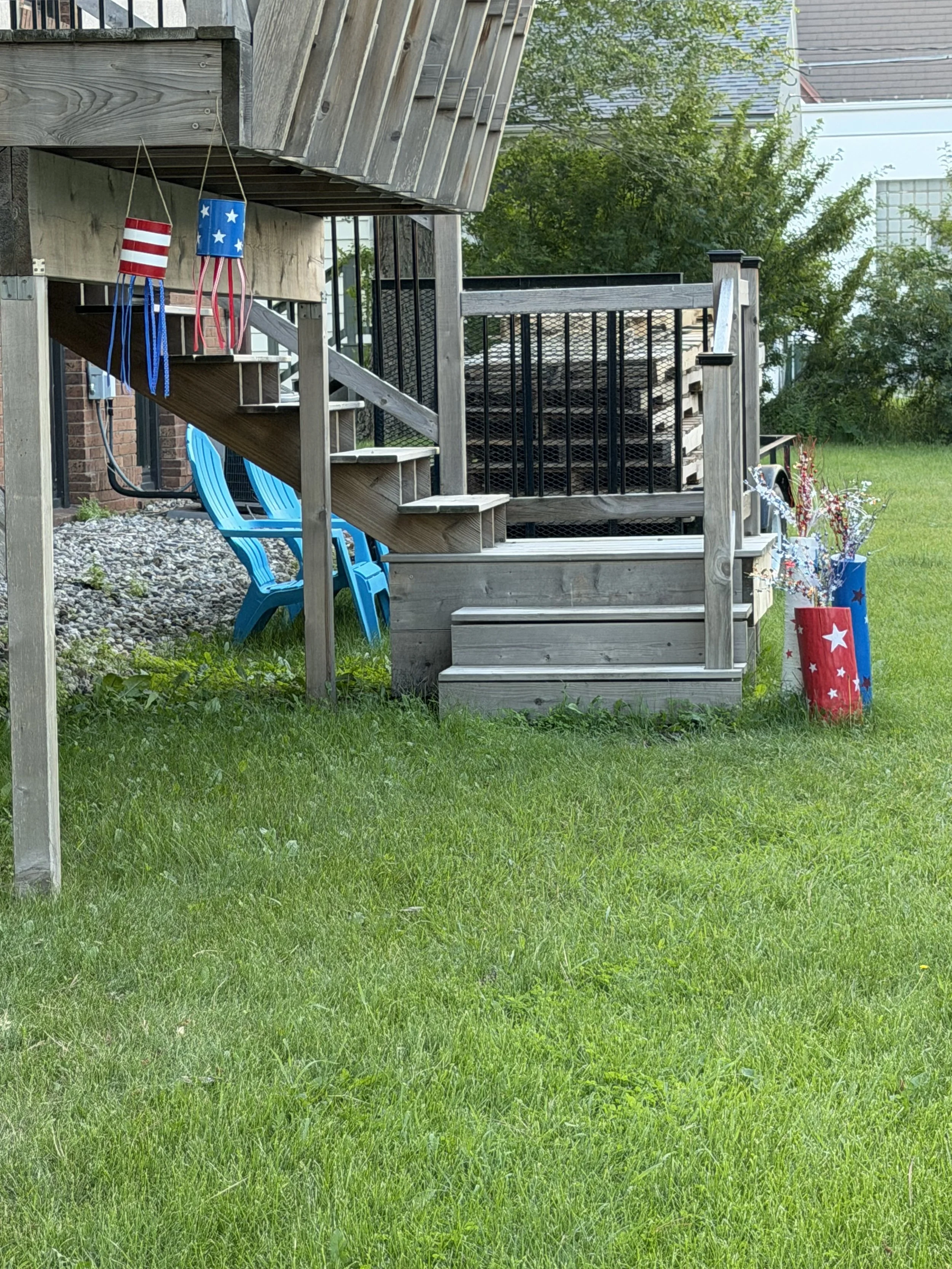 4th of July Yard Decor Rental