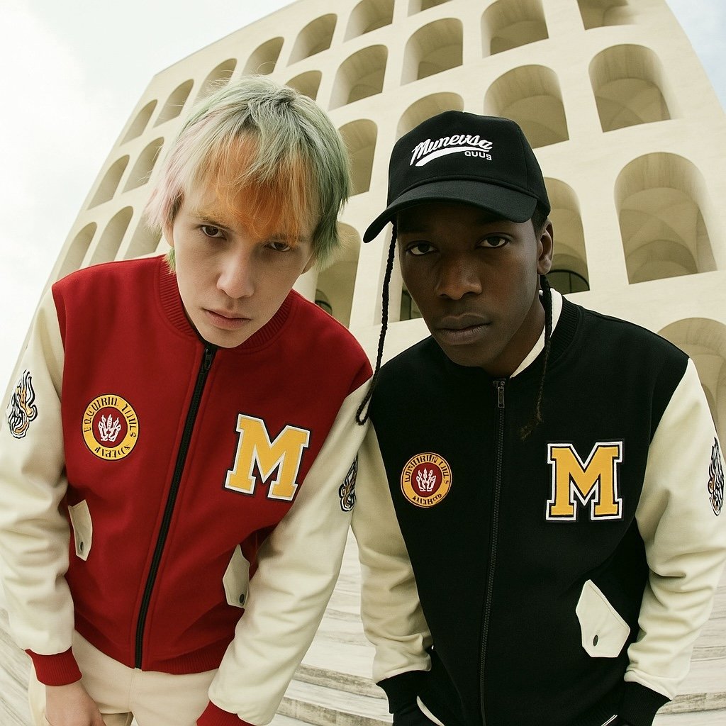 Mynesclo Retro Varsity Jackets