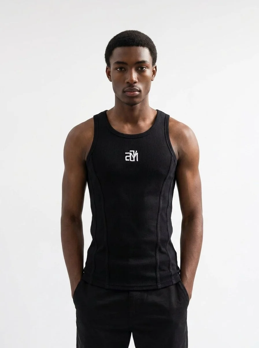 Essential Black Mynesclo Tank Top