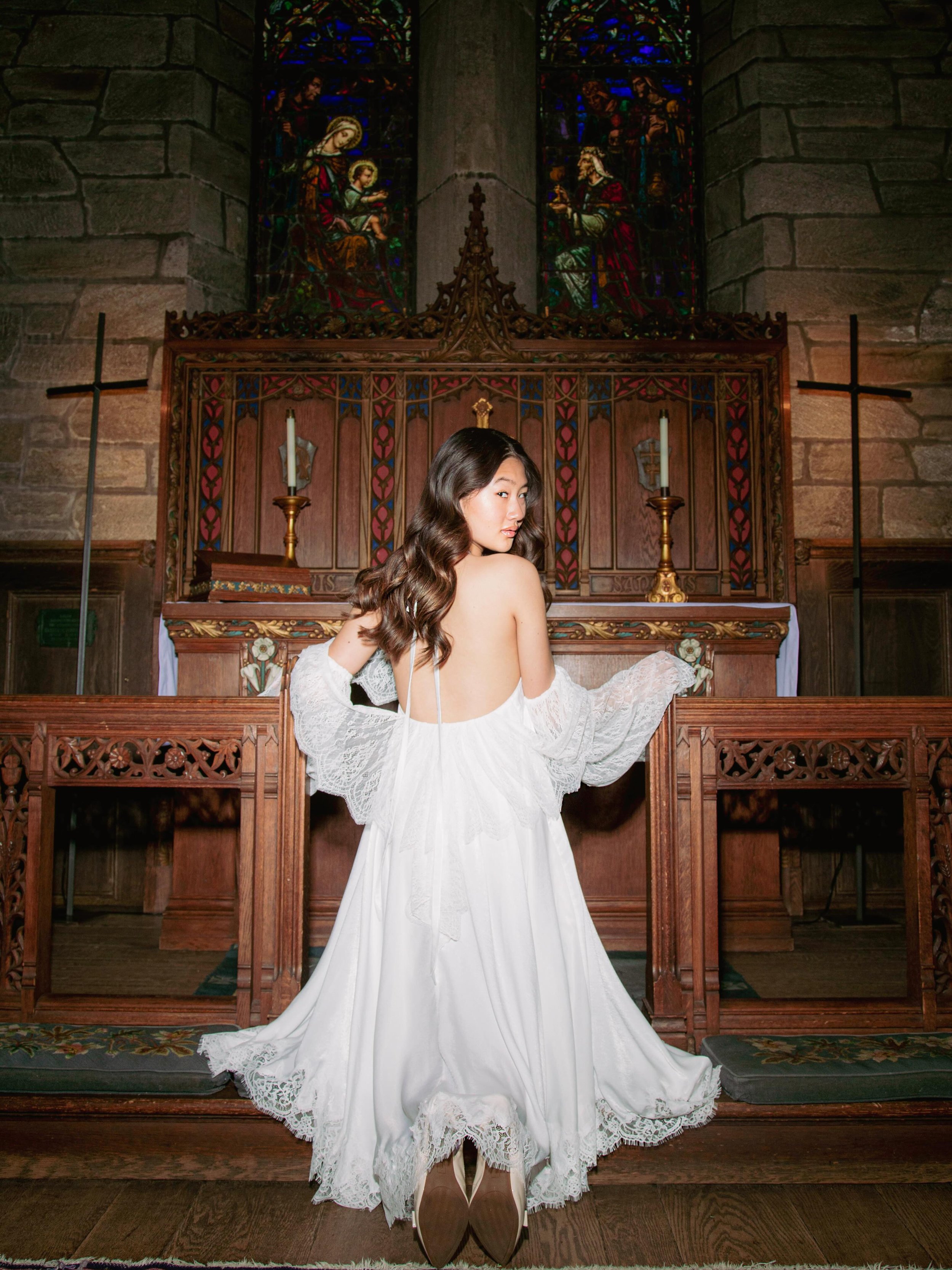 &ldquo;Sunday Morning&rdquo; - a senior collection by @adrianacameline 

Exploring the intersection between Southern and Appalachian gothic themes, critiquing the christian nationalist ideals within the religion and our current political climate.
Usi