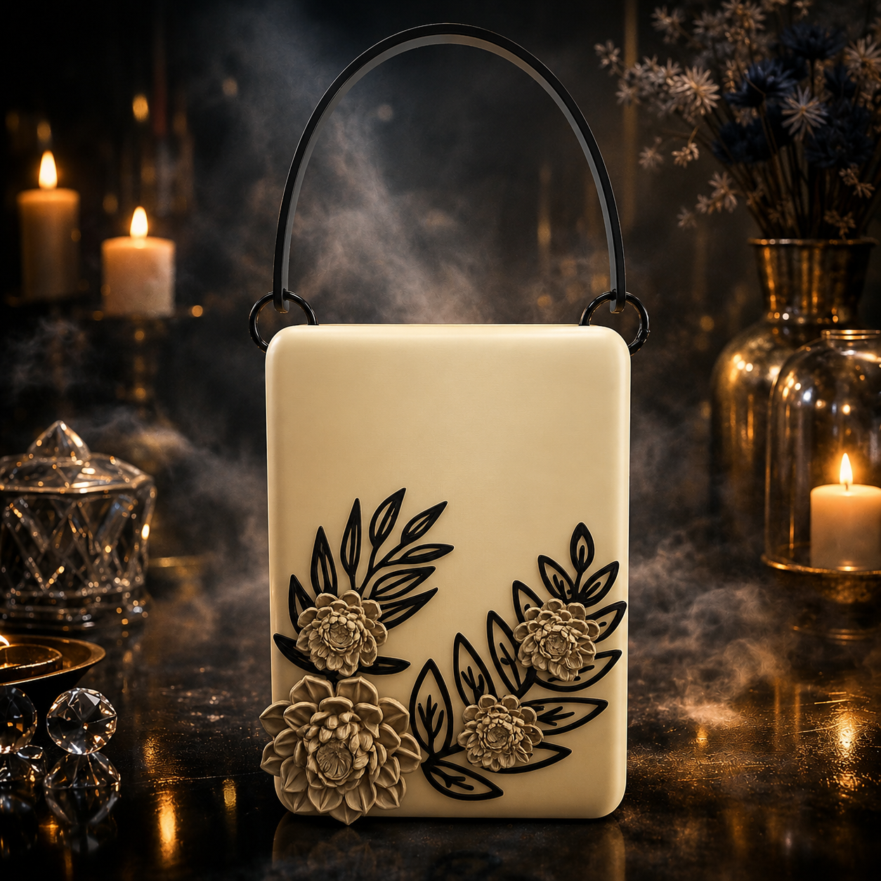 Fleurcrest Evening Tote