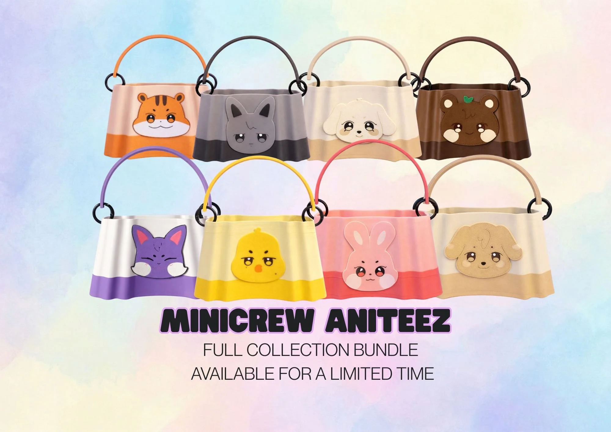 Aniteez- Complete 8 Character MiniCrew Collection