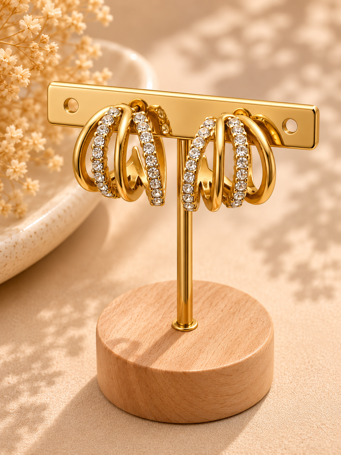 Boucles d'oreilles Iris