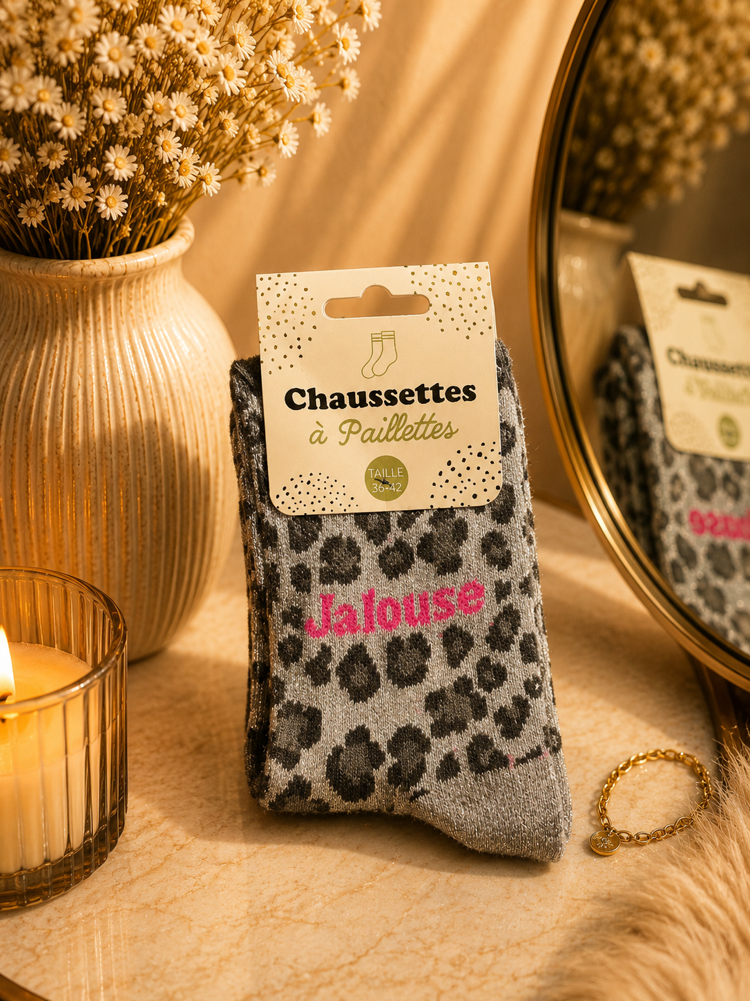 Chaussettes à Paillettes « Jalouse