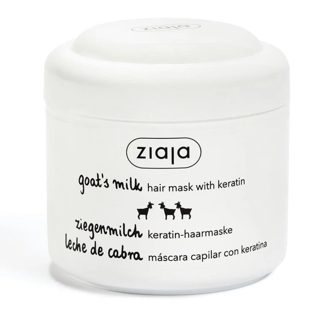 Masque capillaire au lait de chèvre & kératine
