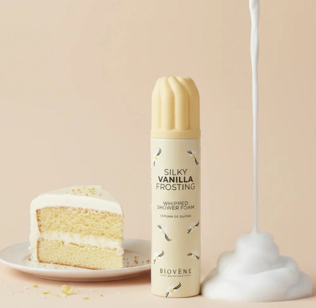 Mousses de douche fouettées