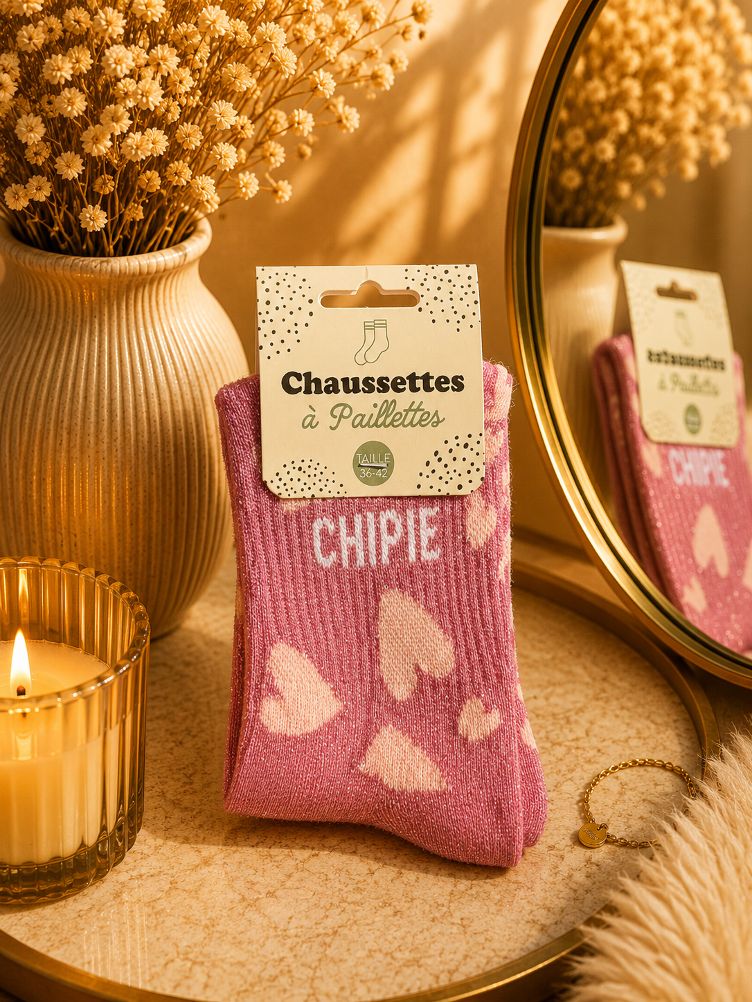 Chaussettes à Paillettes – Chipie